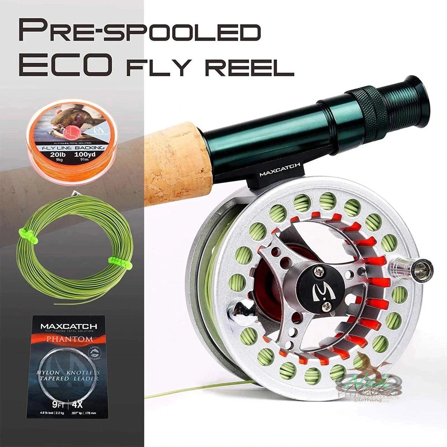 Fly Fishing Combo 3/5/6/7/8 Weight, reel