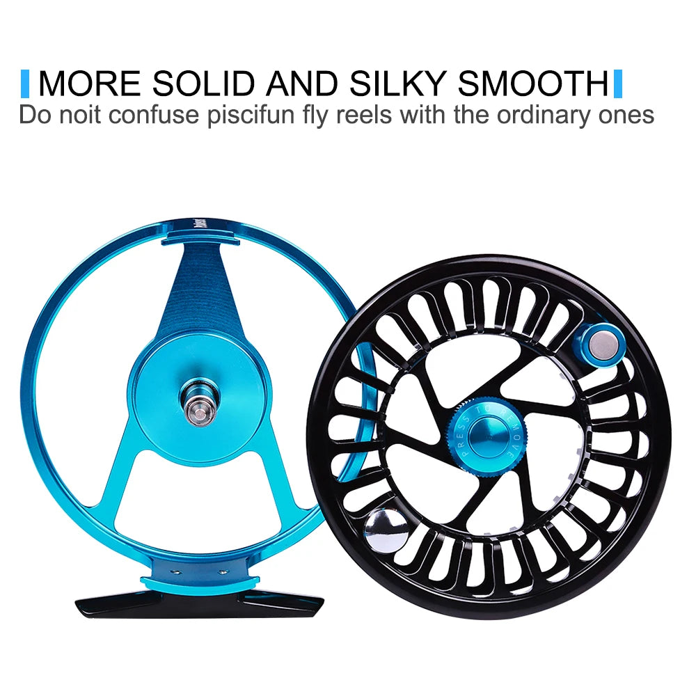 5/7-7/9-9/10 WT 3+1BB Fly Fishing Reel, close