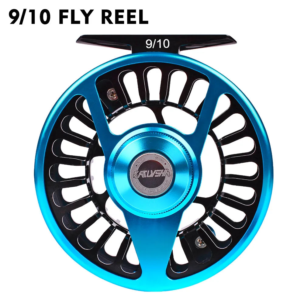 5/7-7/9-9/10 WT 3+1BB Fly Fishing Reel, 9/10