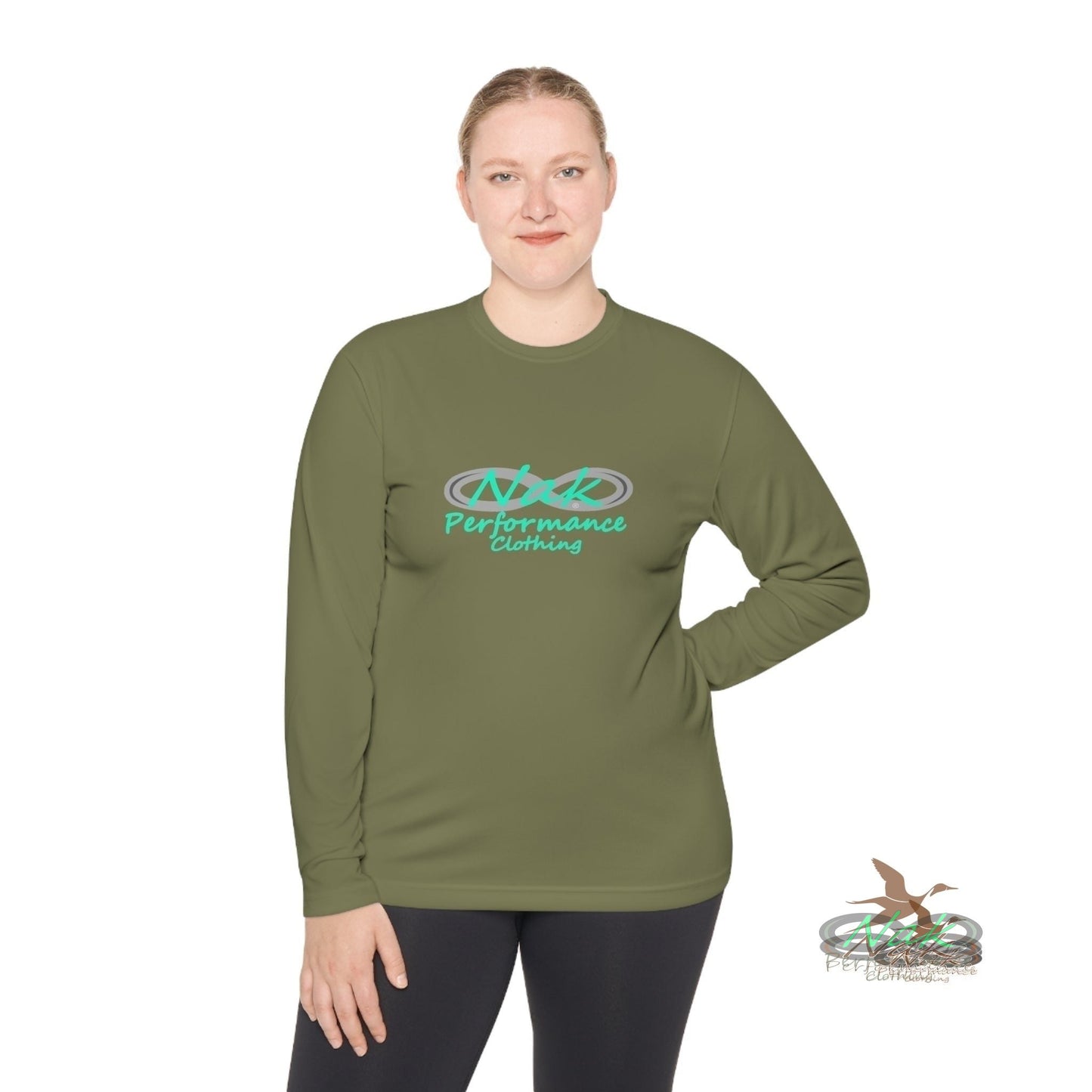 Nak Women's Teal Lightweight Long Sleeve