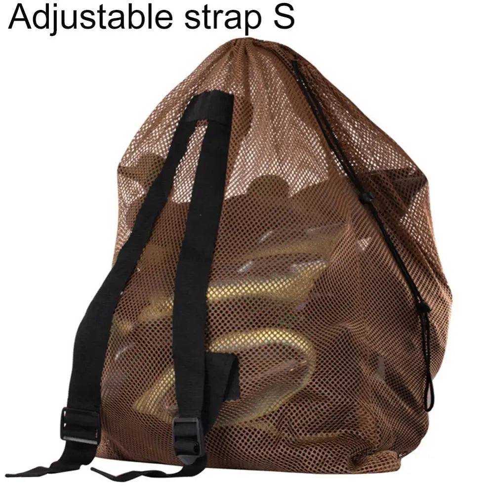 Outdoor Mesh Decoy Shoulder Bag, adjustable