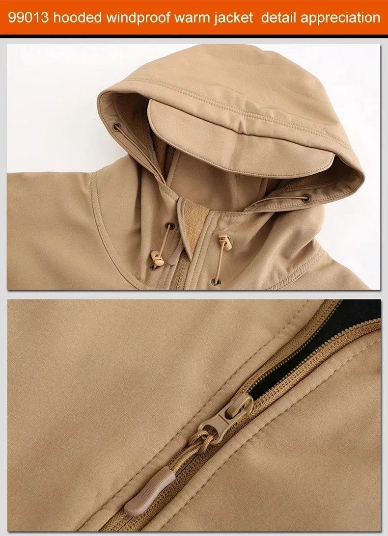 Nak Winter Electric Heating Jacket, hood