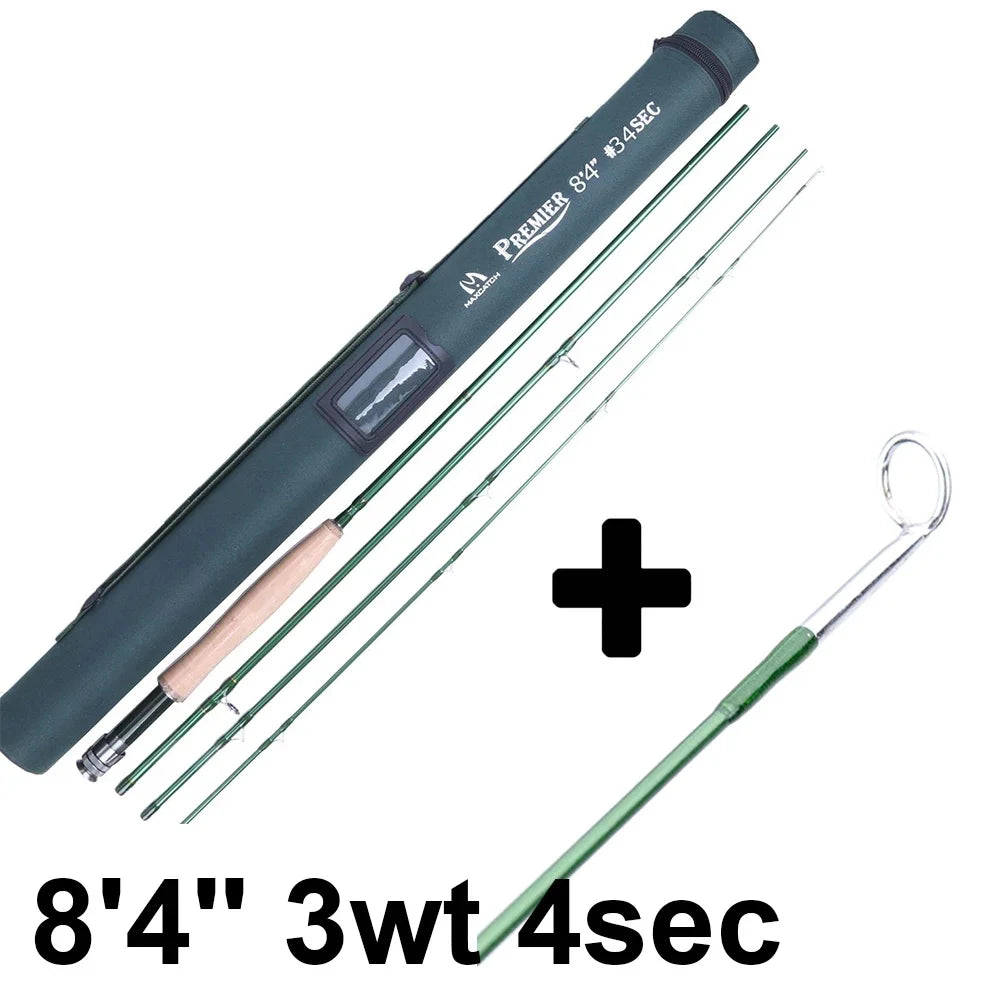 Premier 3-12wt 2.7M Fly Fishing Rod, 3wt