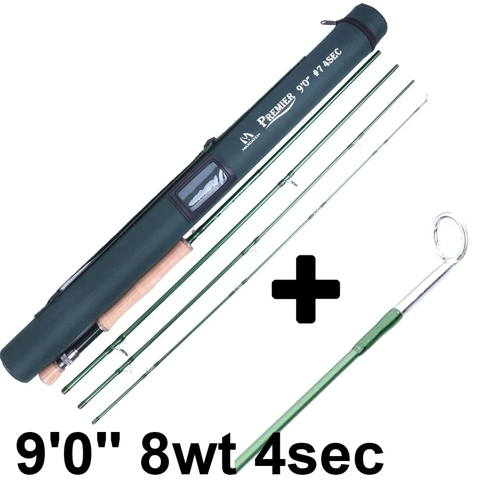 Premier 3-12wt 2.7M Fly Fishing Rod, 8wt