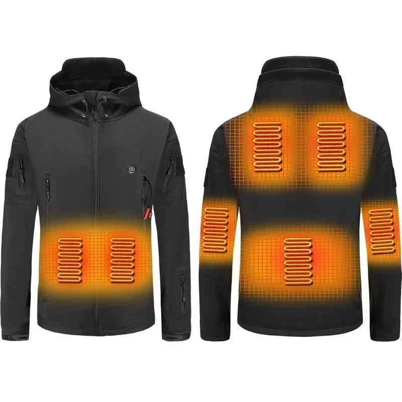 Nak Winter Electric Heating Jacket, black