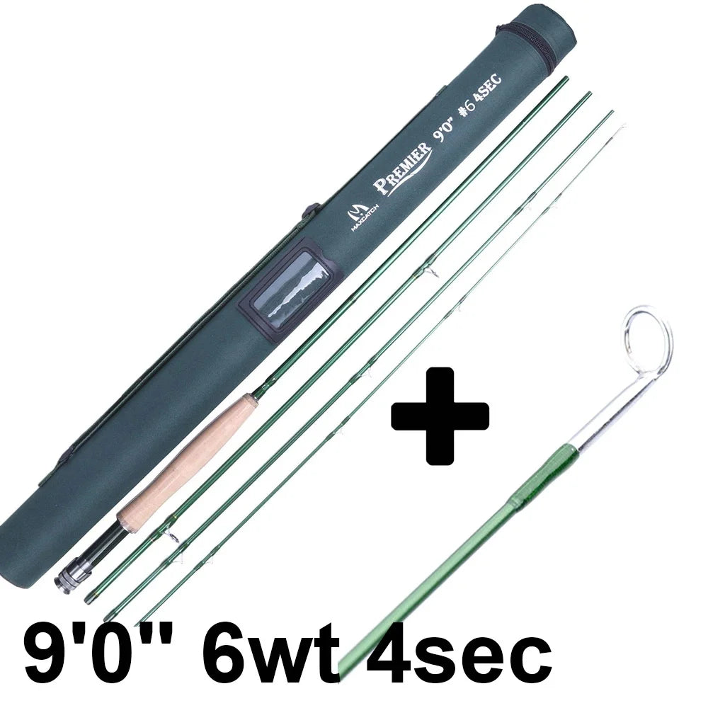 Premier 3-12wt 2.7M Fly Fishing Rod, 6wt