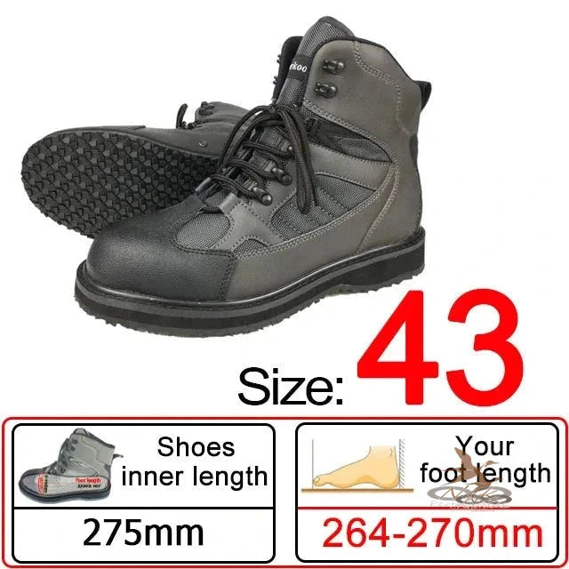 Fly Fishing Wading Boots 43