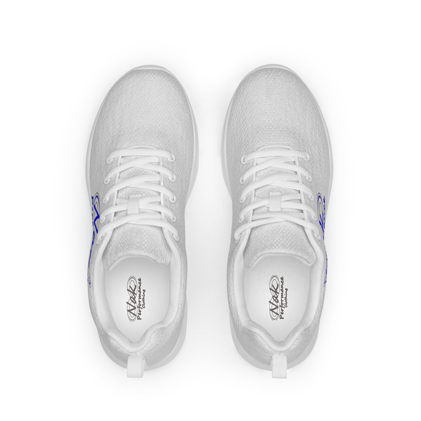 Men’s Nak gray athletic shoes, top