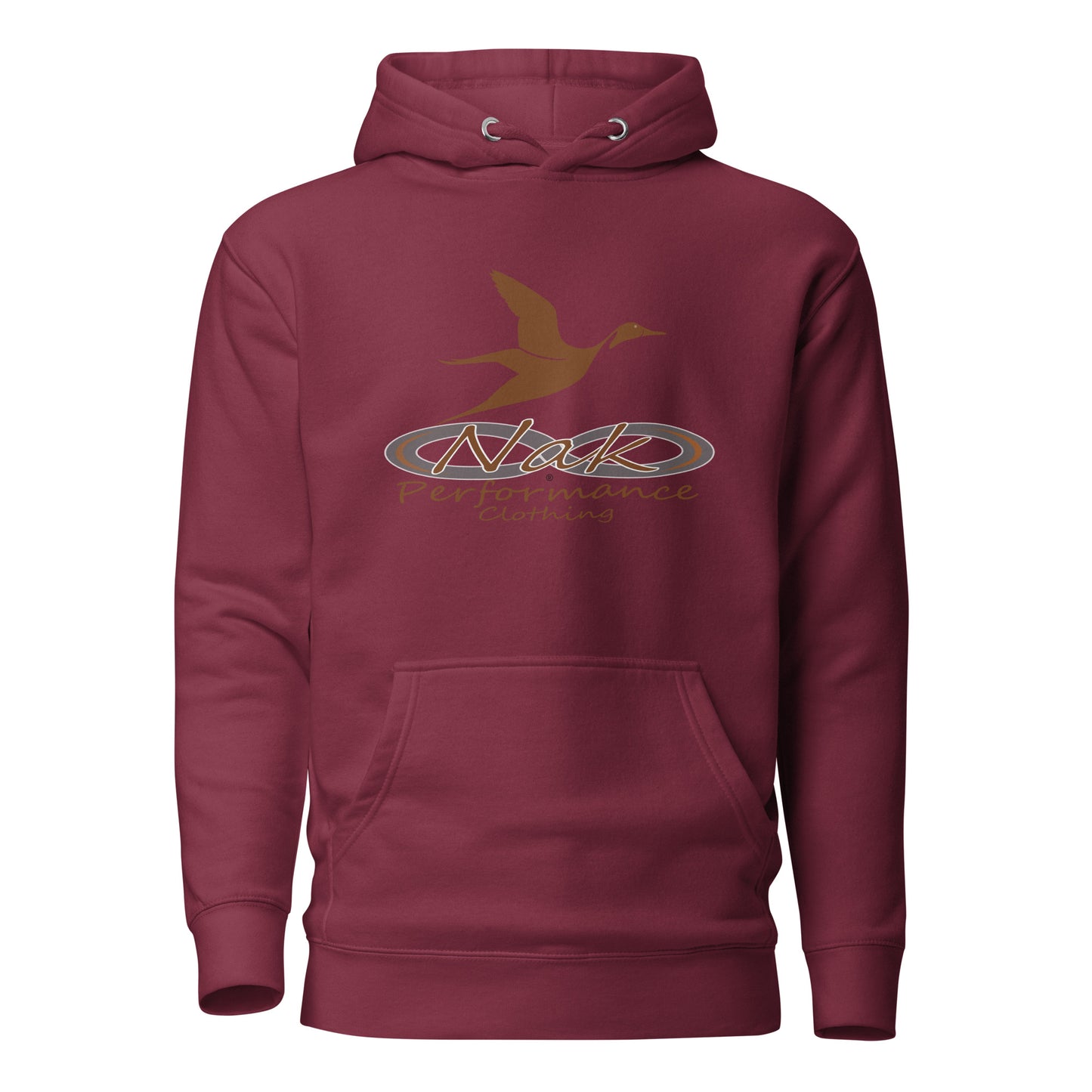 Men's Nak Pintail Hoodie, maroon