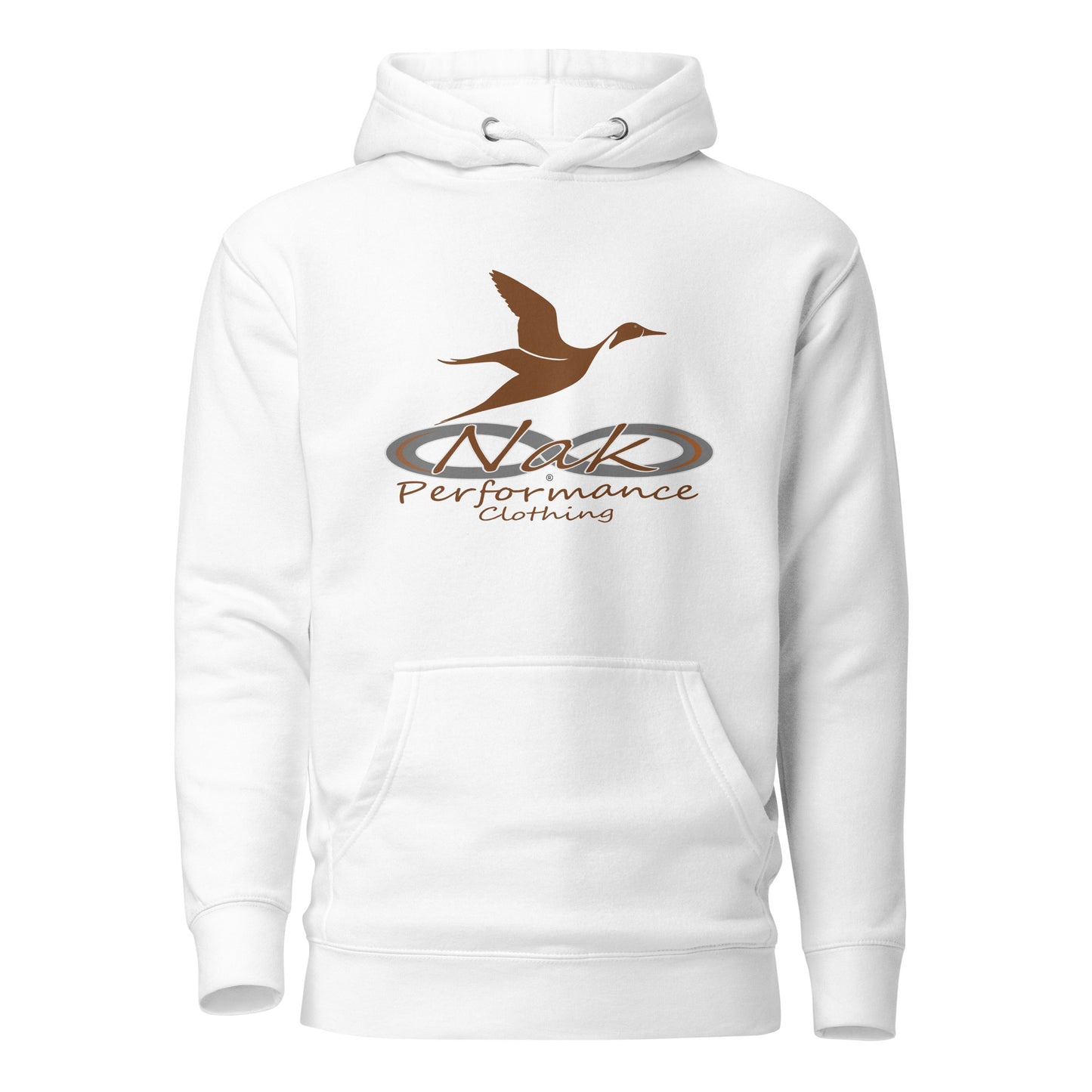 Men's Nak Pintail Hoodie, white