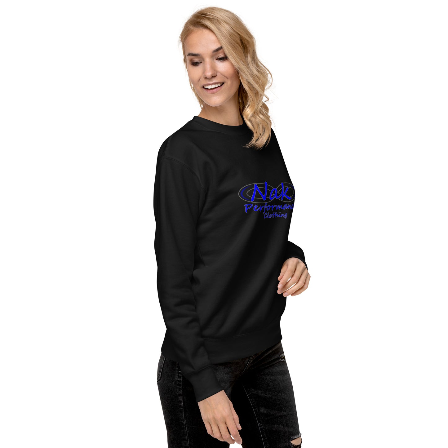 Nak Performance Premium women’s sweatshirt, Black