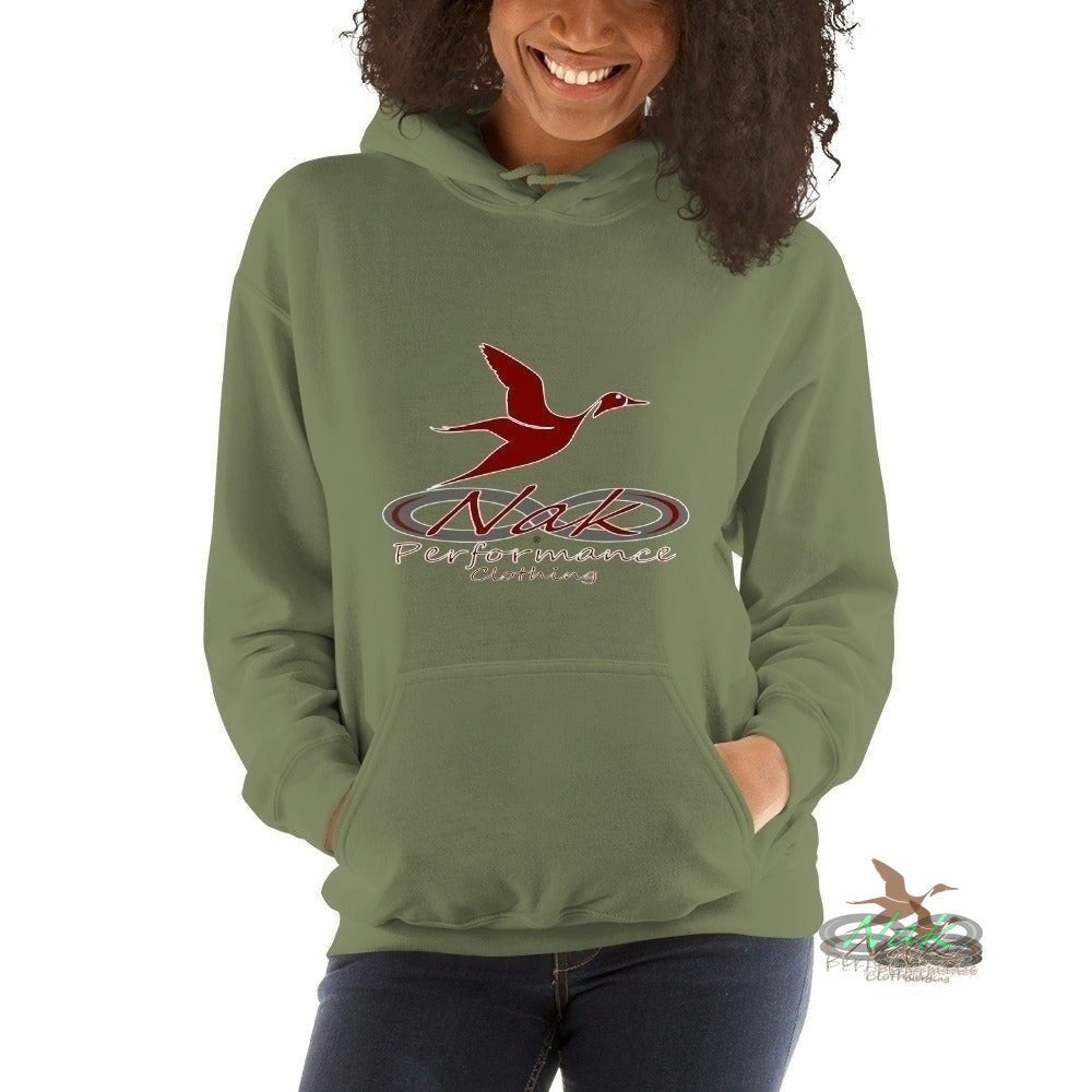 Unisex Pintail Burgandy Hoodie