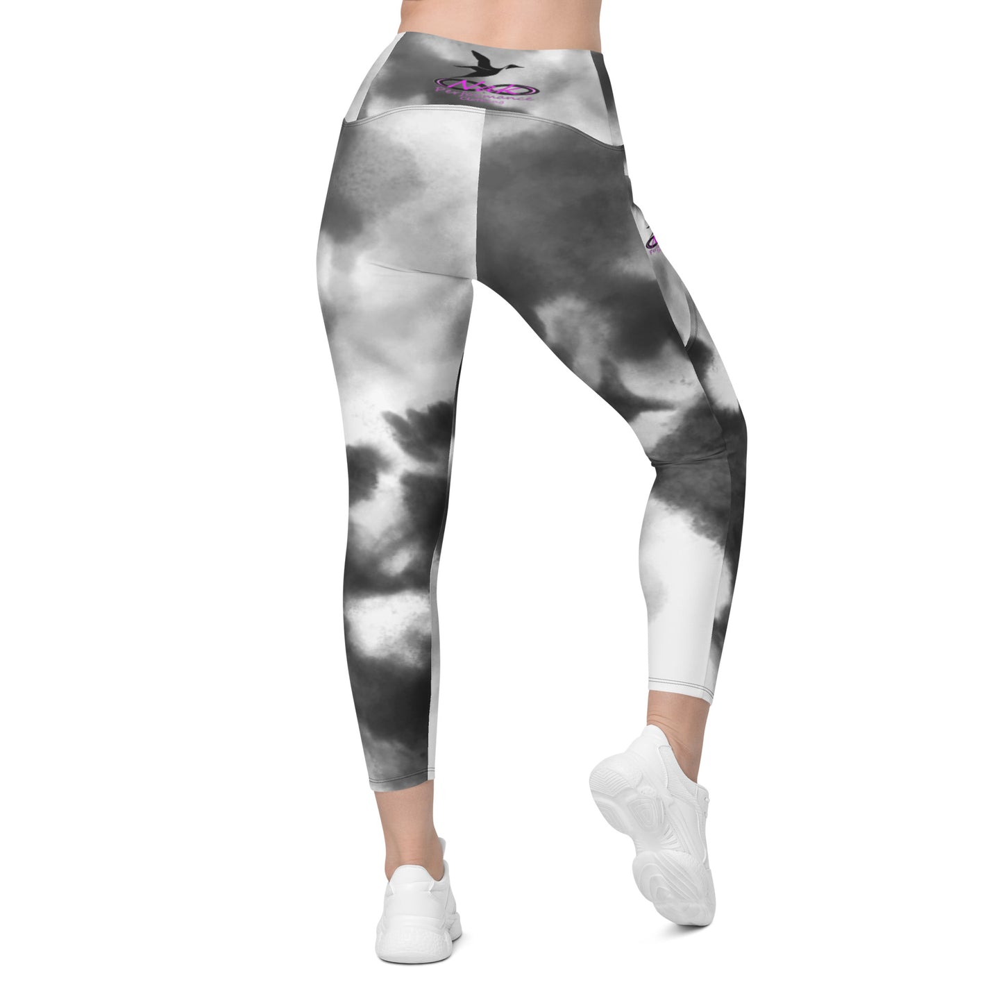 Crossover Nak leggings with Pockets, rear