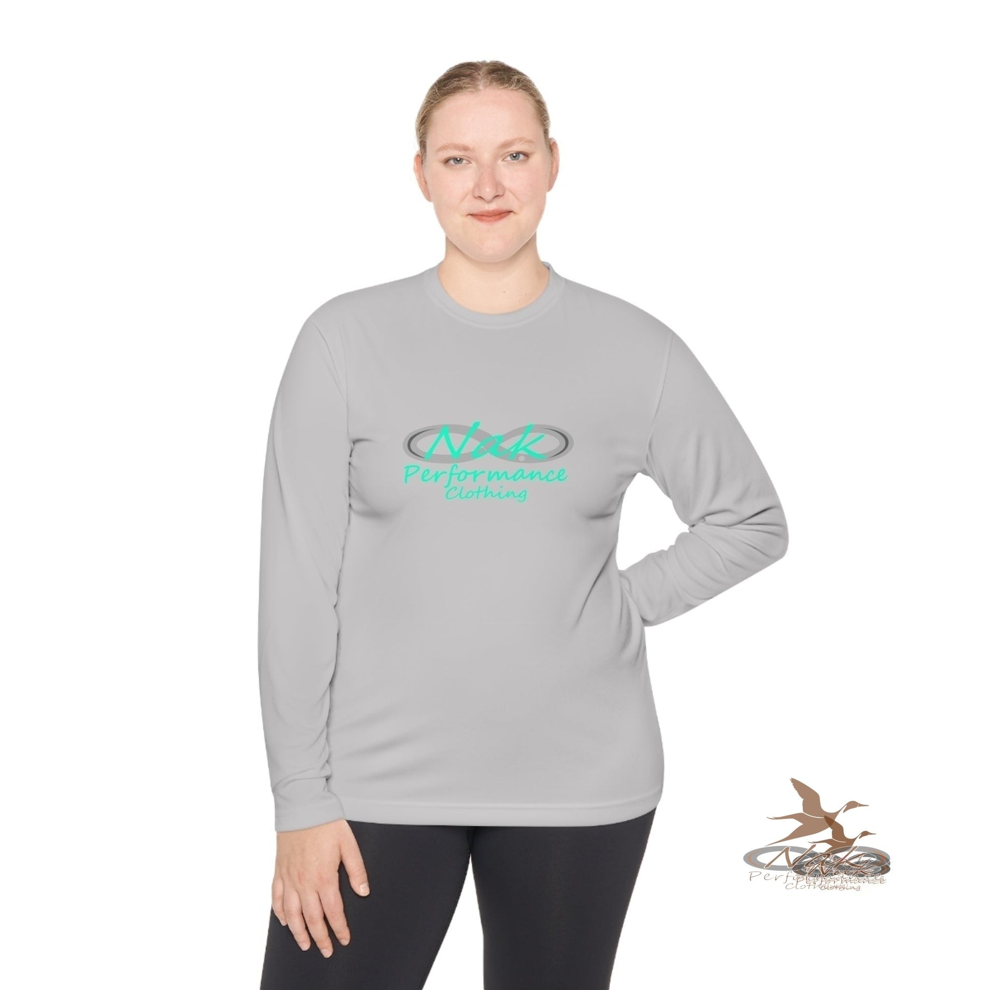 Nak Women's Teal Lightweight Long Sleeve