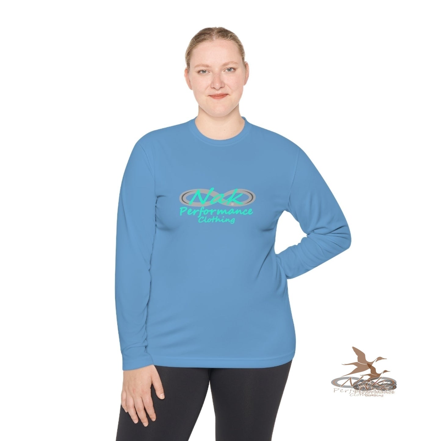 Nak Women's Teal Lightweight Long Sleeve