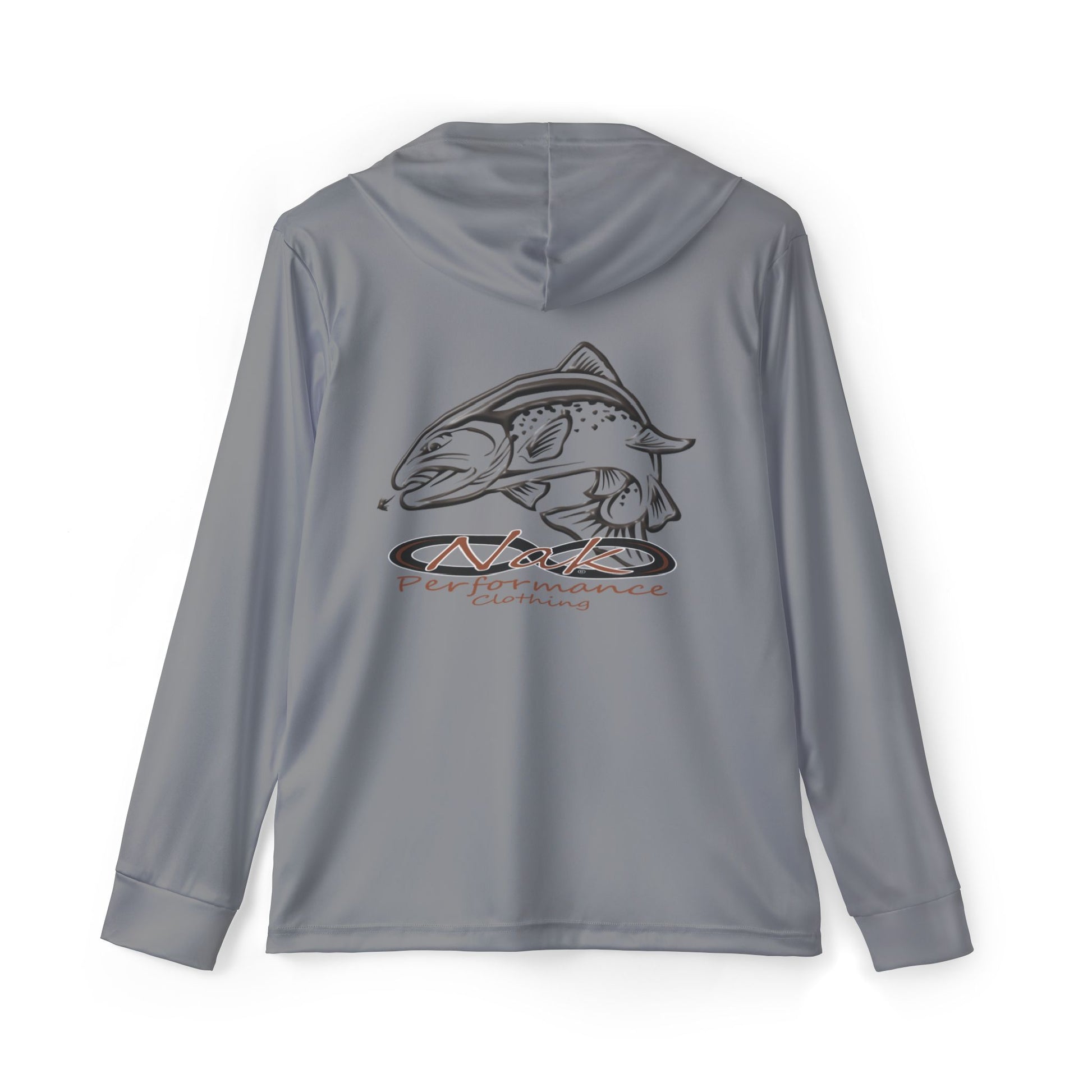 Sports Hoodie for Mens Gray SPF +50