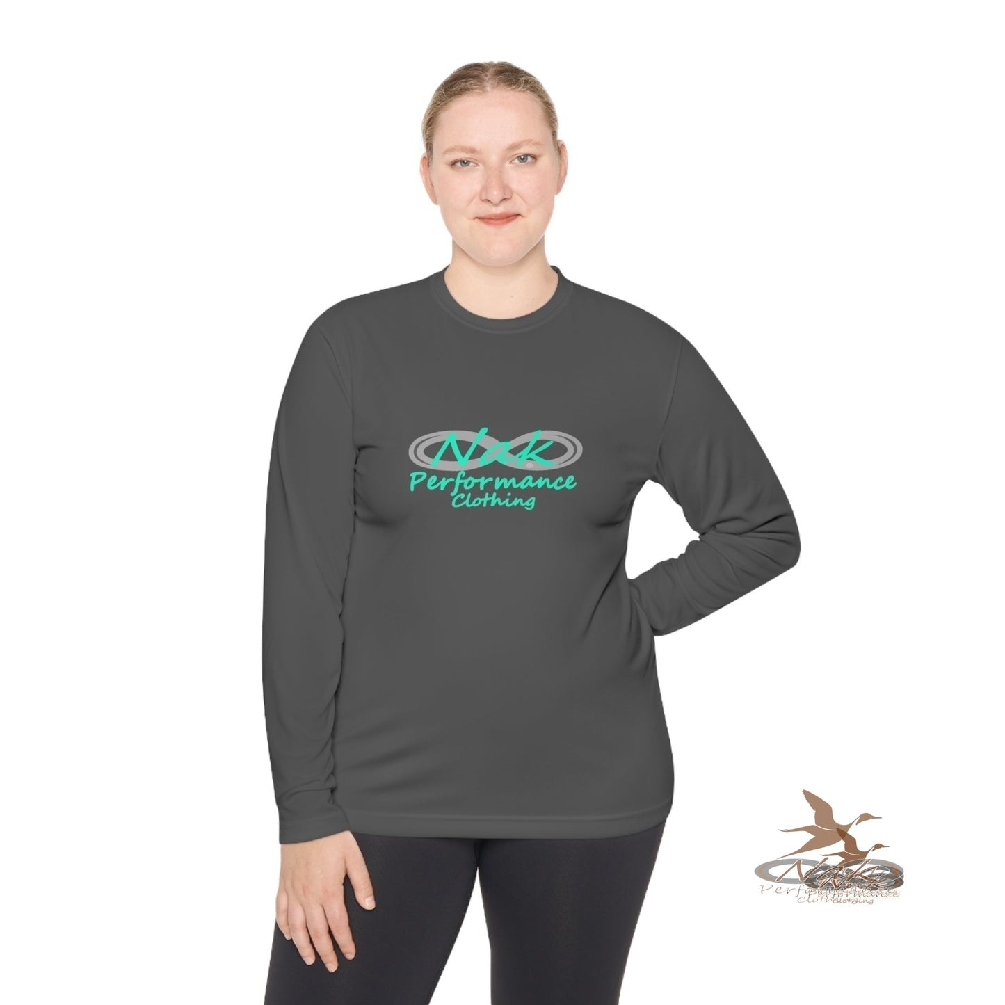 Nak Women's Teal Lightweight Long Sleeve