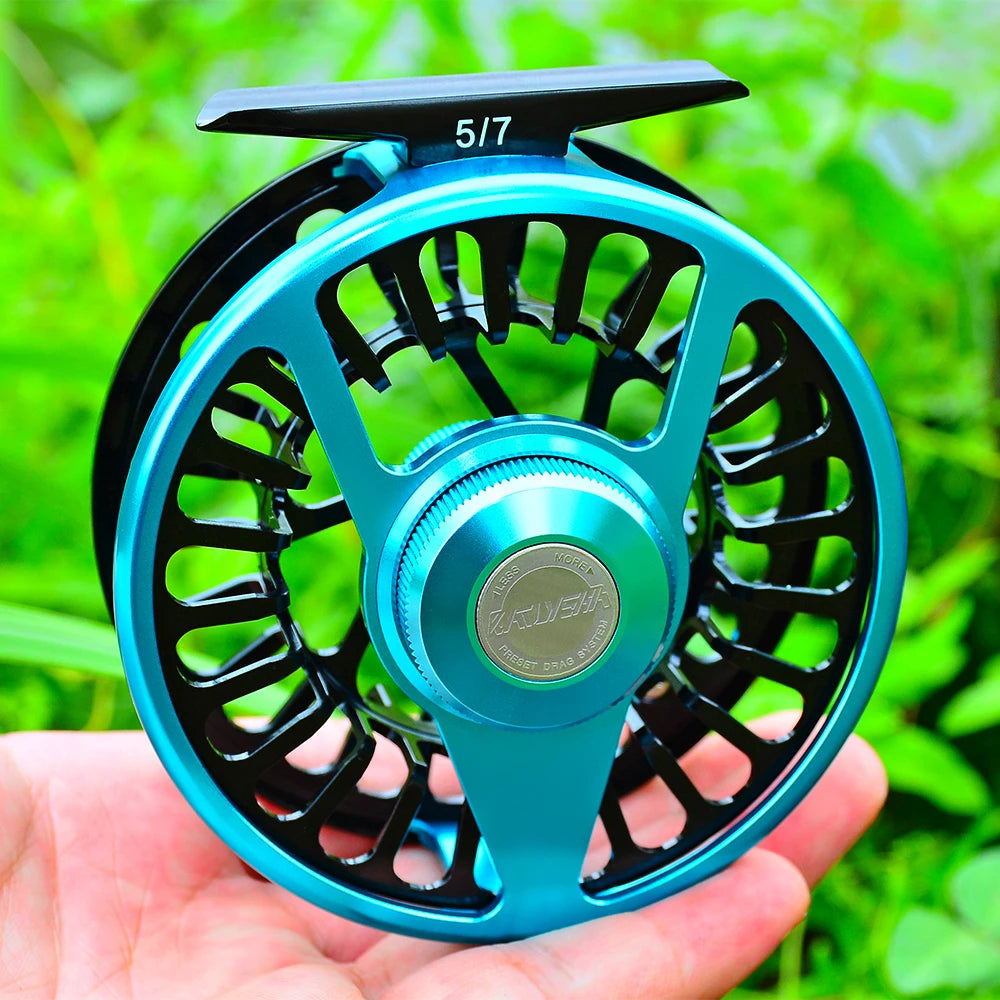 5/7-7/9-9/10 WT 3+1BB Fly Fishing Reel Aluminum Fly Reel CNC Machine Left&Right