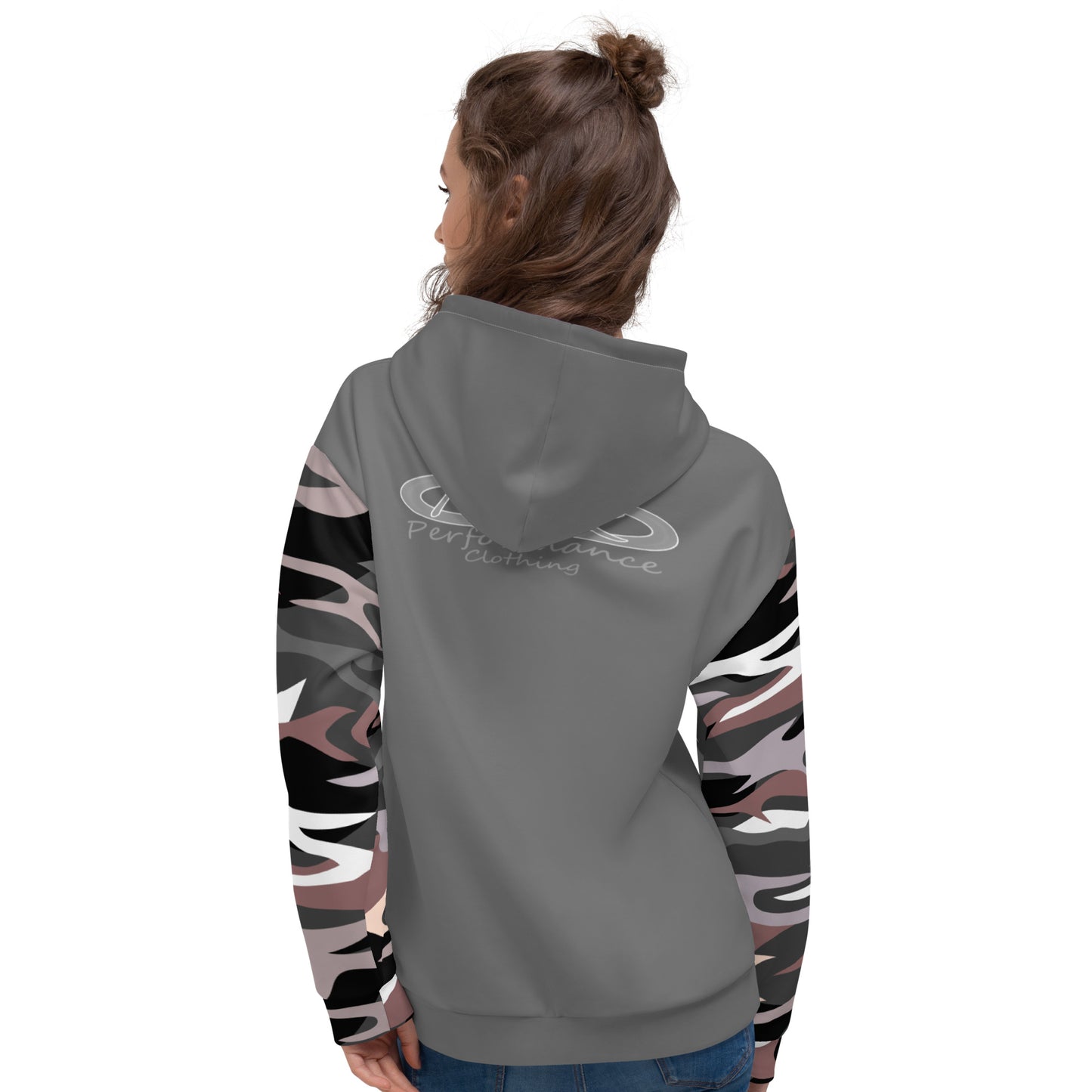 Nak Fly Gray Camo Performance Hoodie