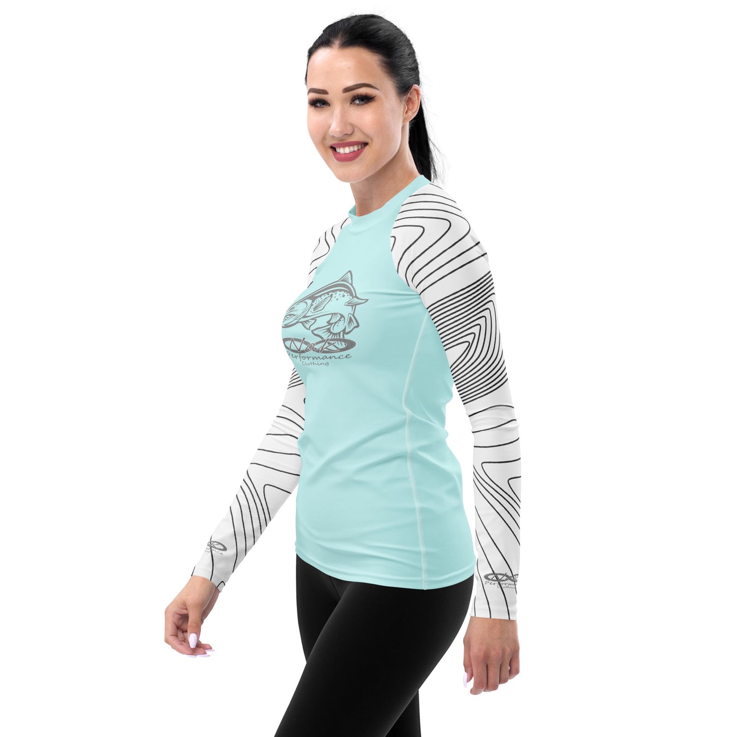 Nak Fishing LT Cyan Women's long sleeve