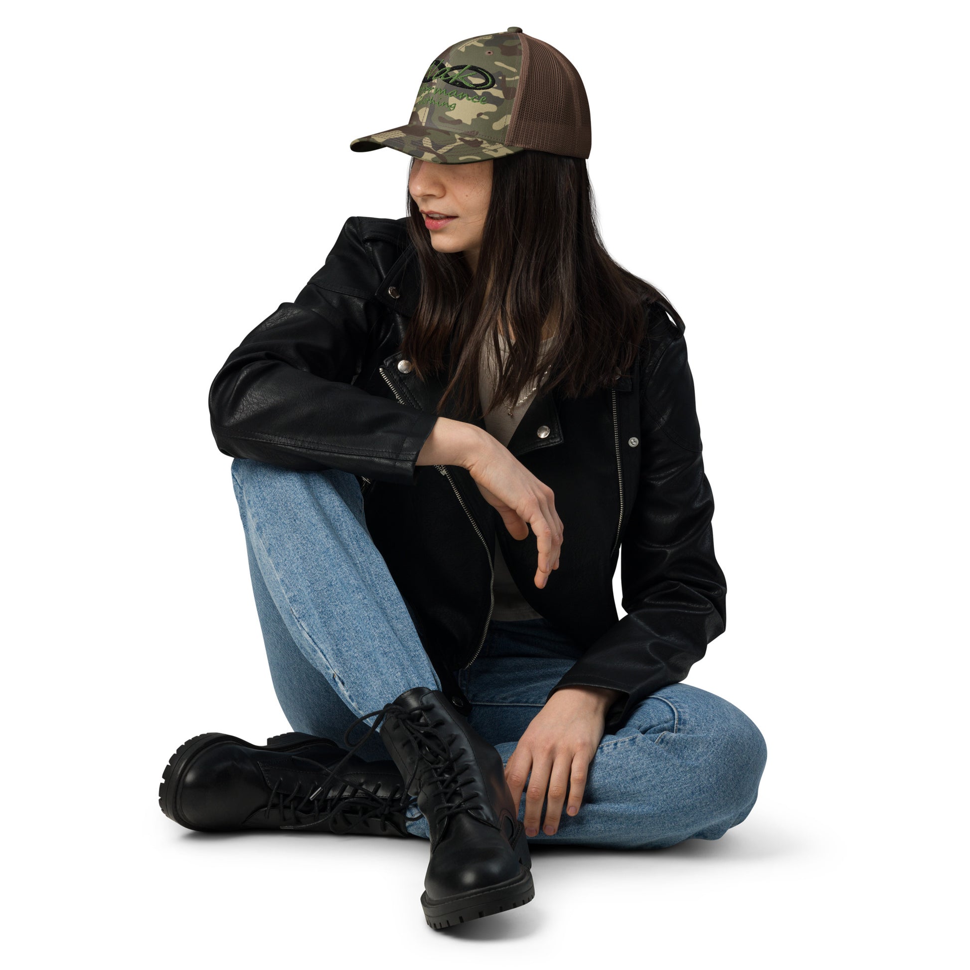 Nak Performance Camouflage trucker hat