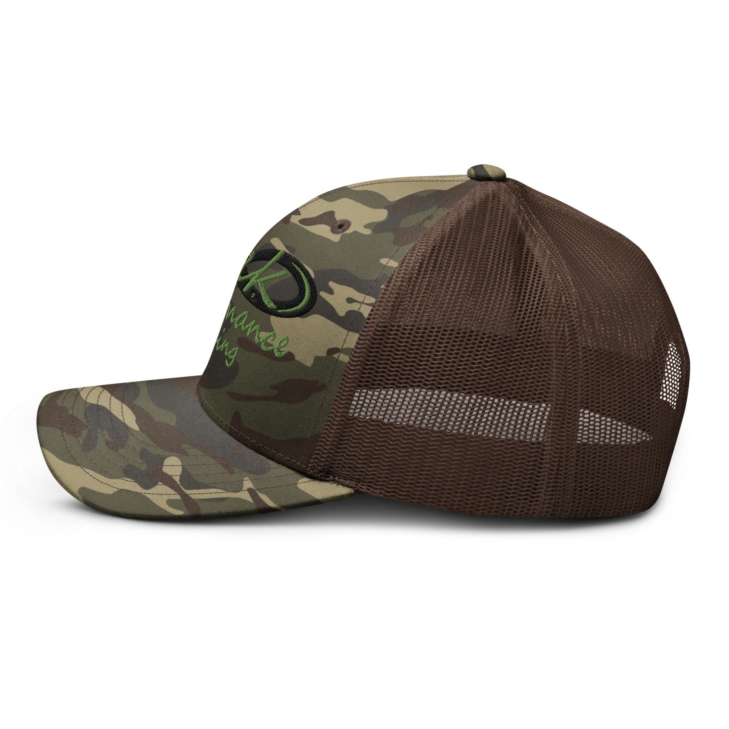 Nak Performance Camouflage trucker hat