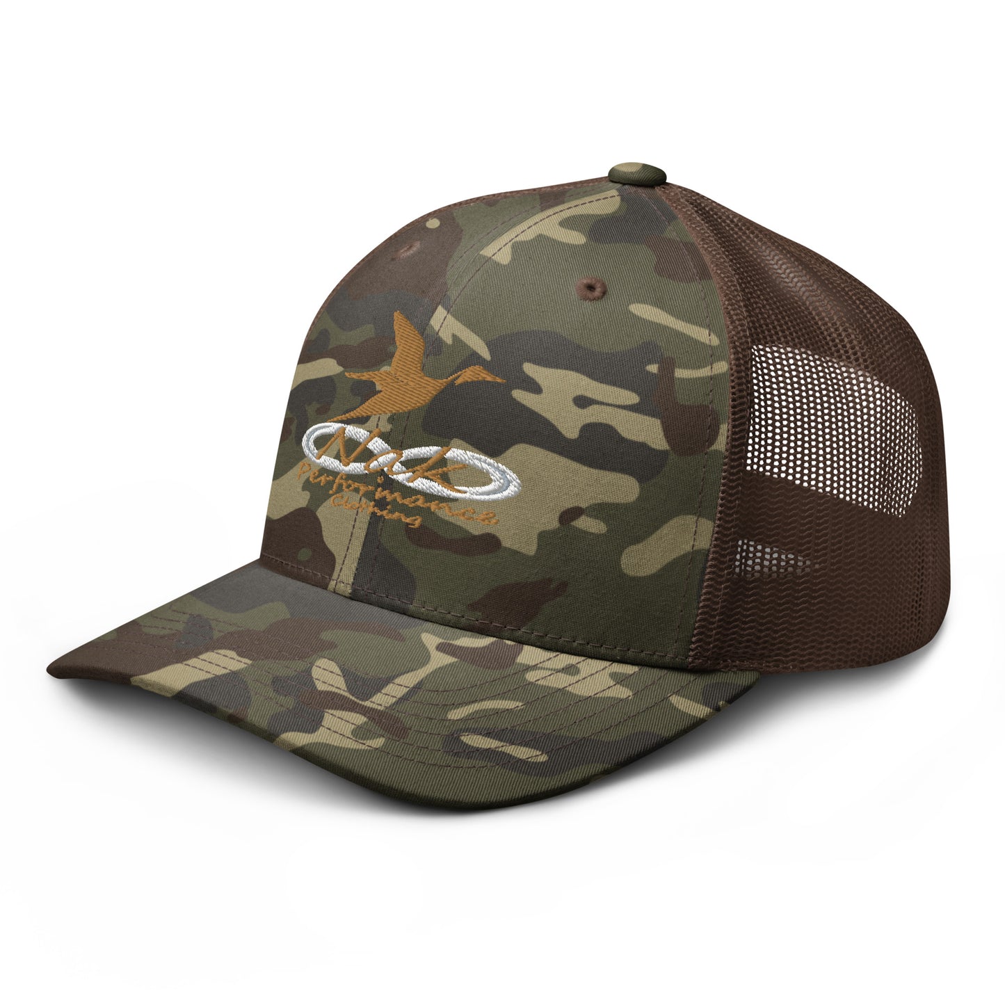 Nak Pintail Camouflage trucker hat