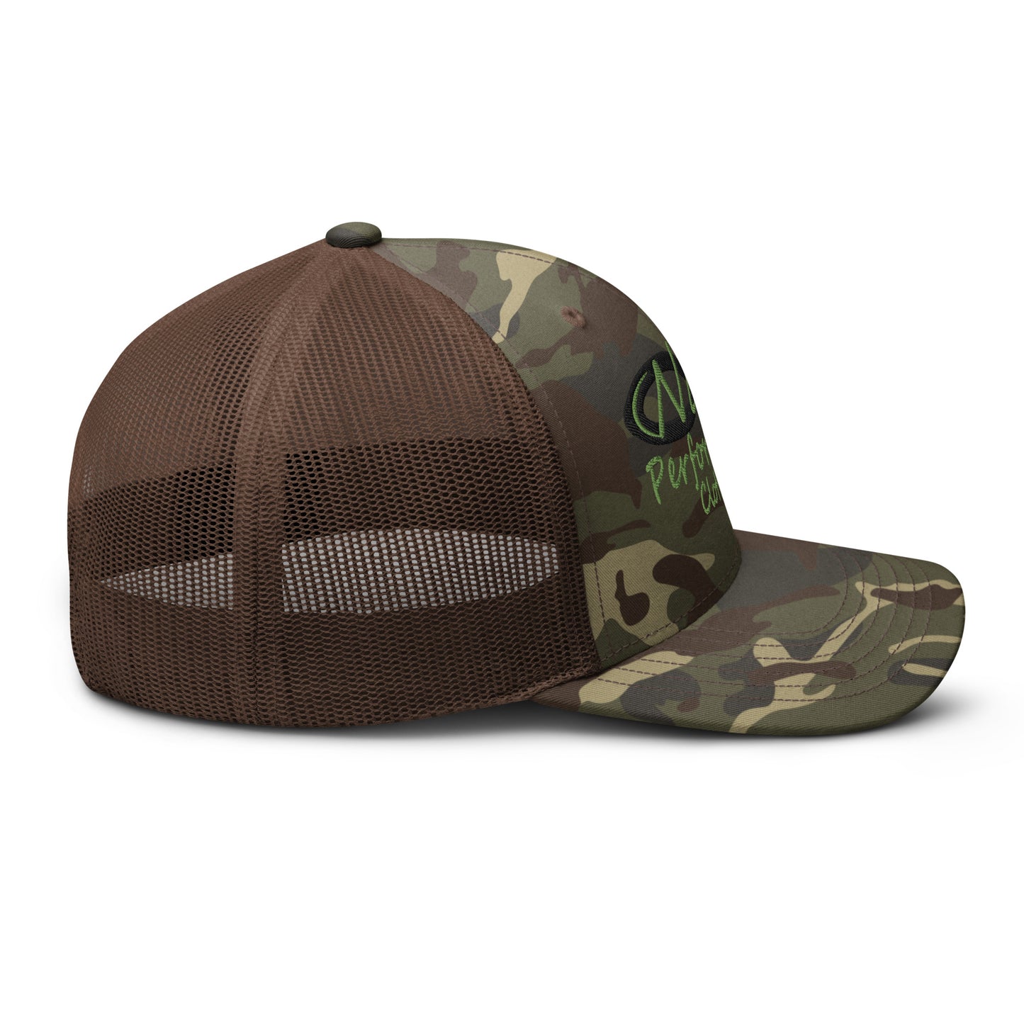 Nak Performance Camouflage trucker hat