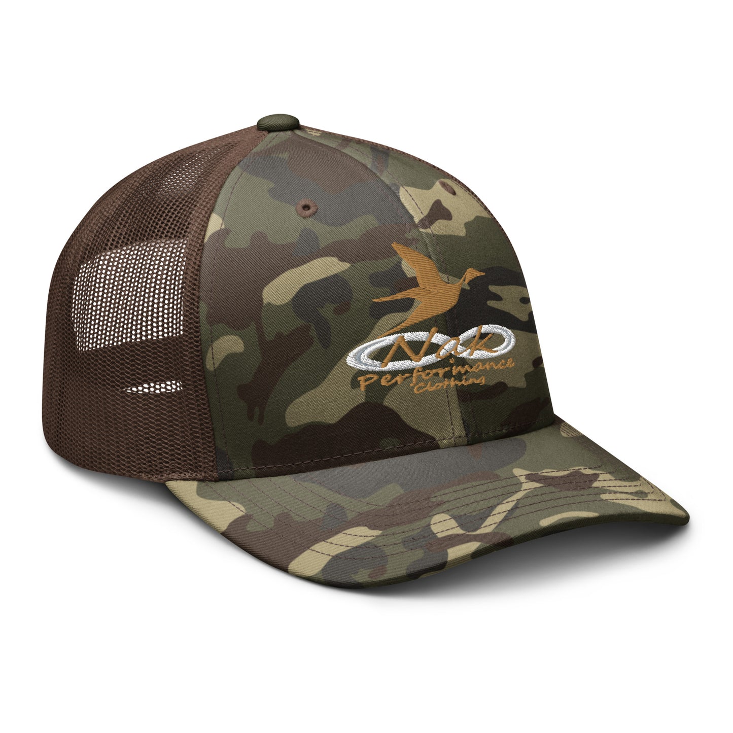 Nak Pintail Camouflage trucker hat