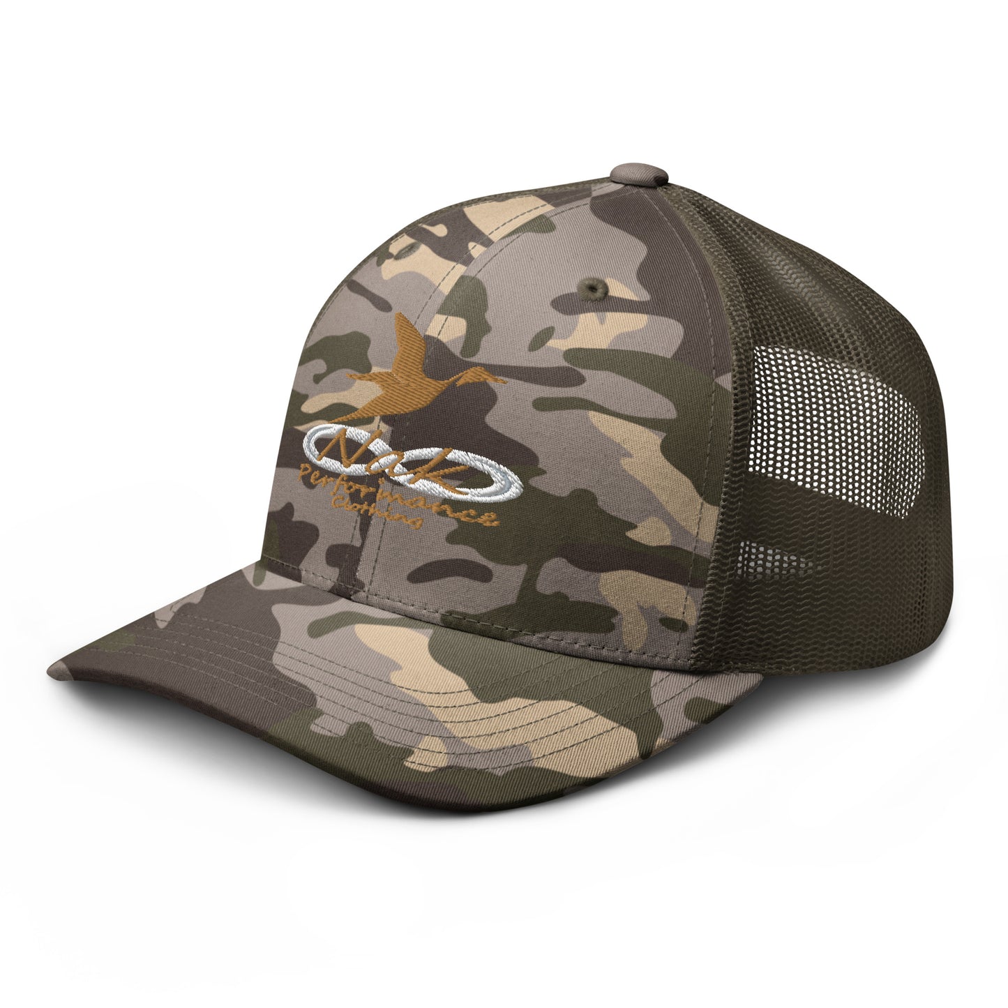 Nak Pintail Camouflage trucker hat