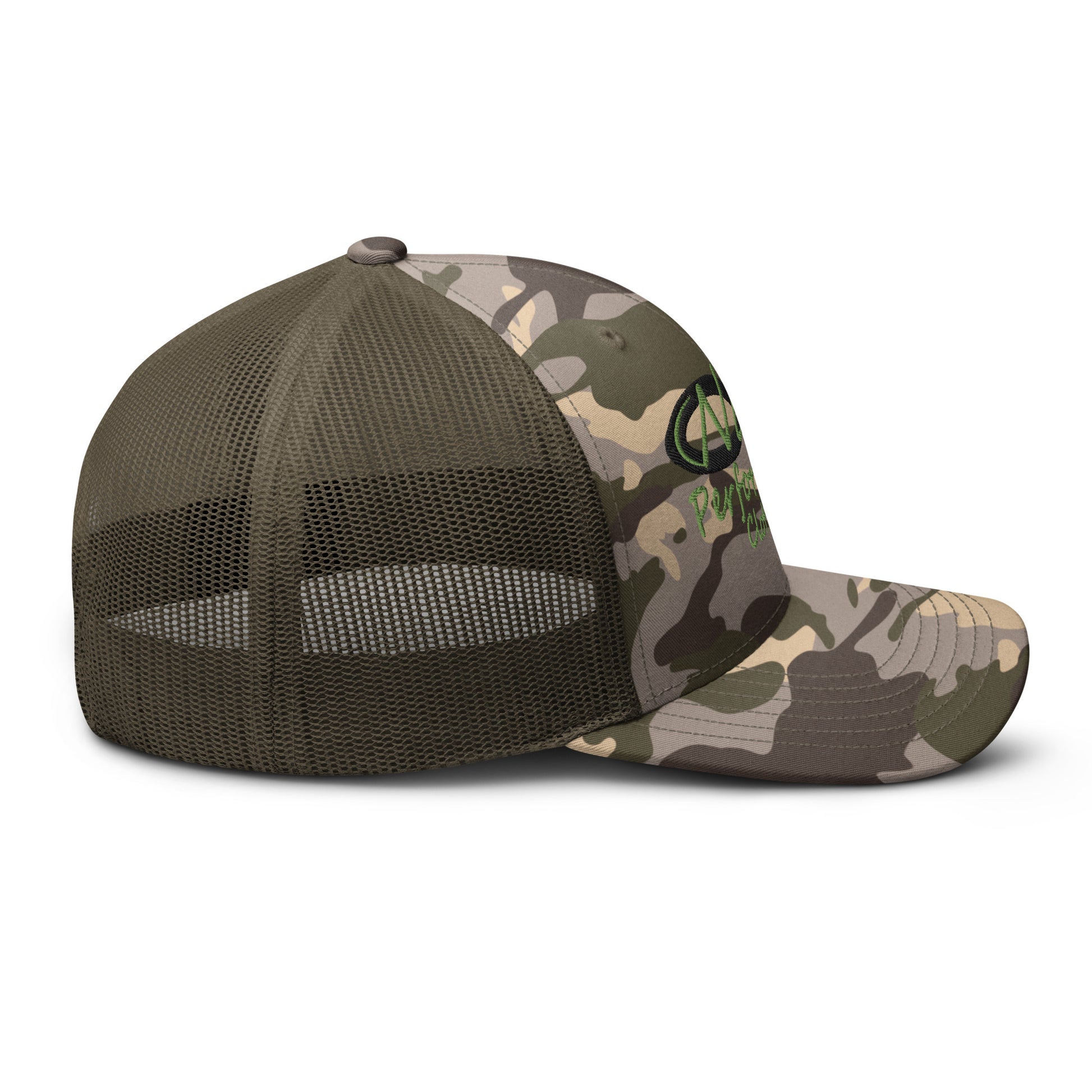 Nak Performance Camouflage trucker hat