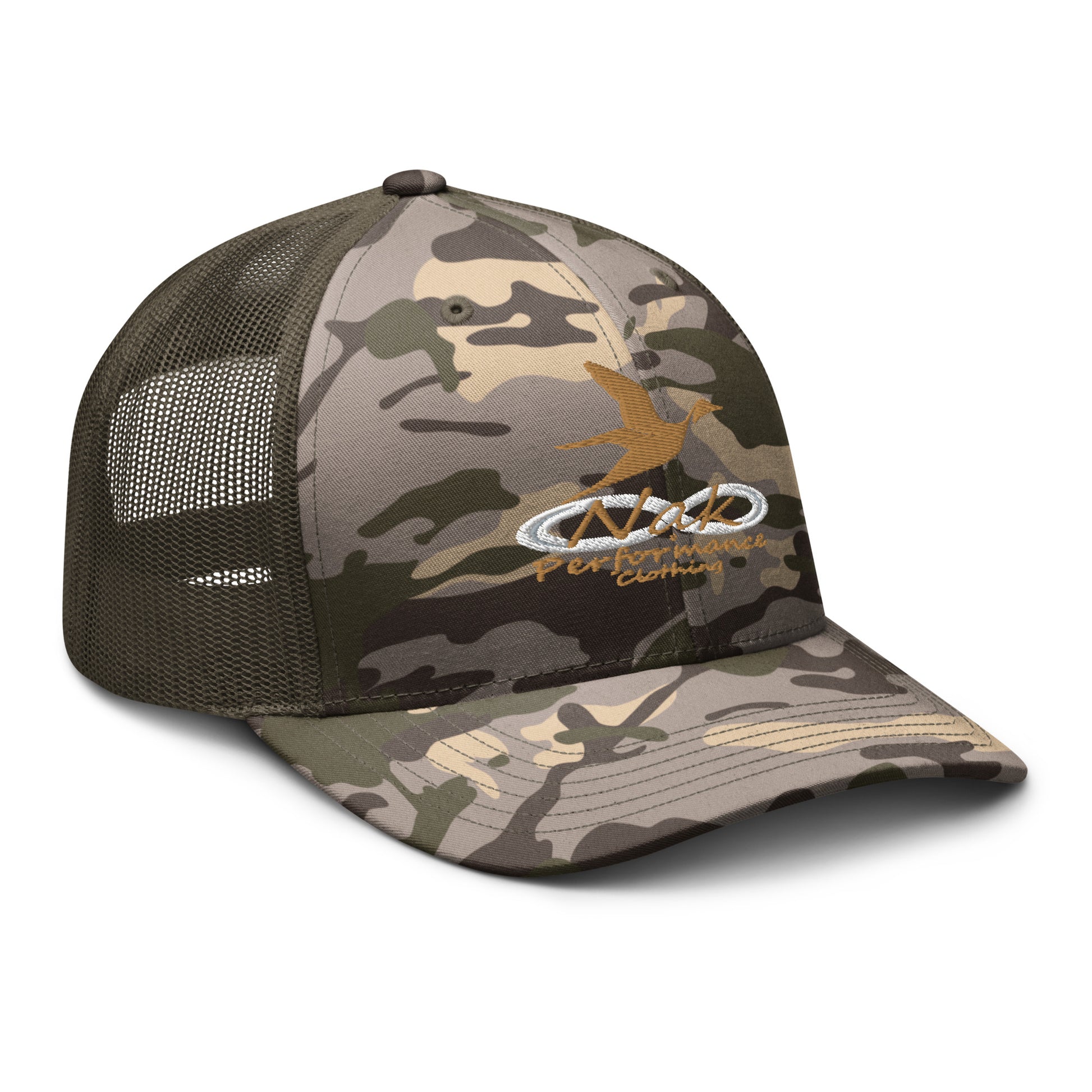 Nak Pintail Camouflage trucker hat