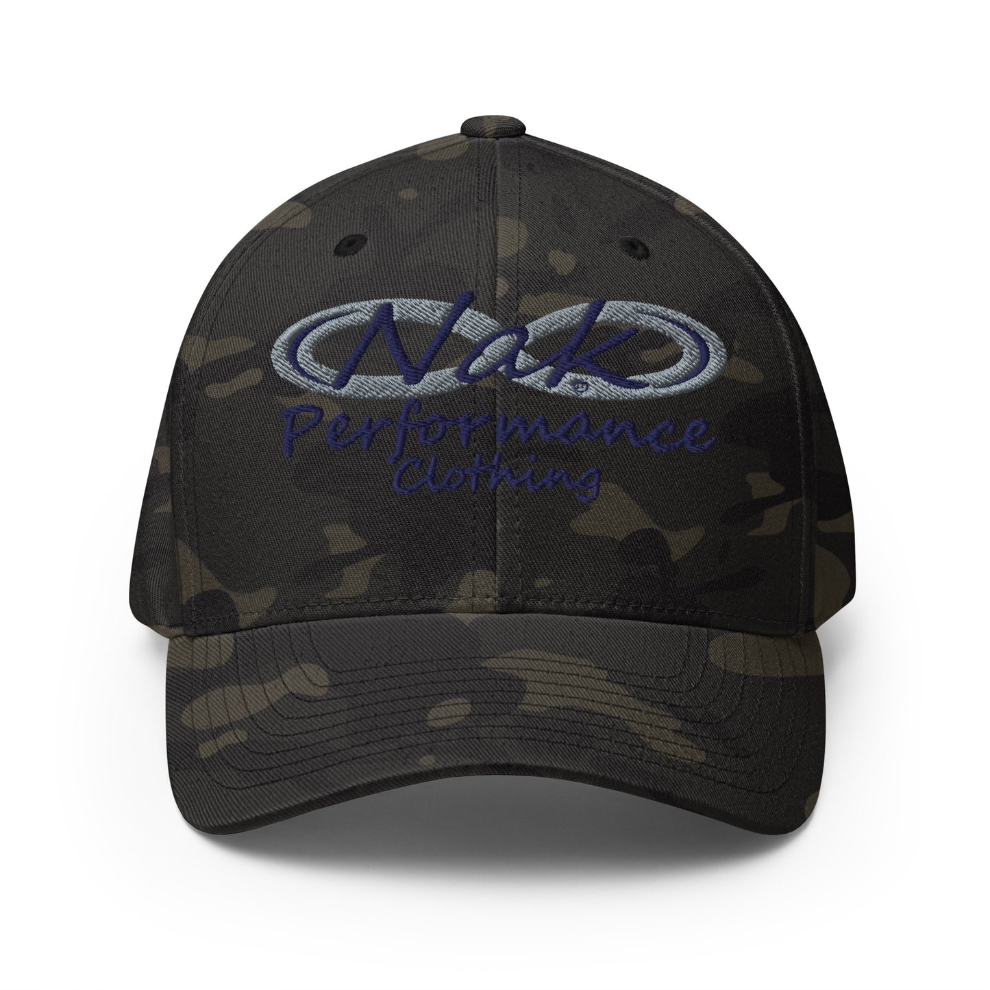 Nak Performance Blue logo Structured Twill Cap