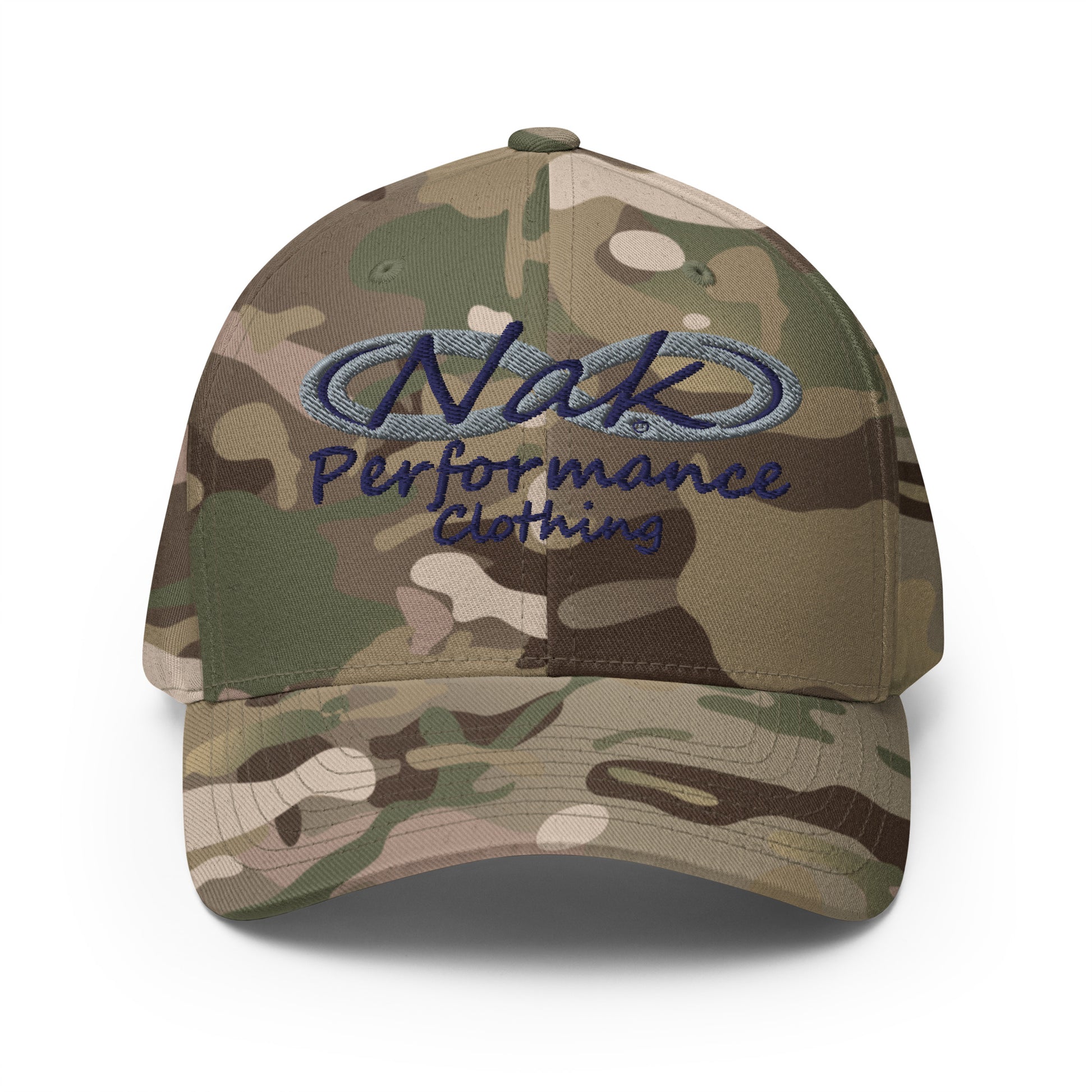 Nak Performance Blue logo Structured Twill Cap