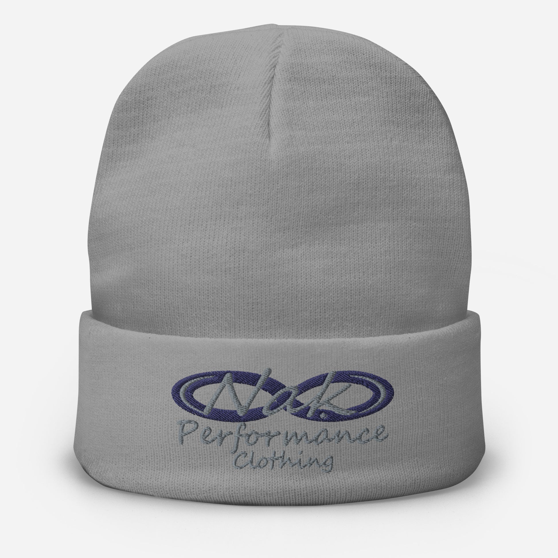 Nak Performance Navy Embroidered Beanie