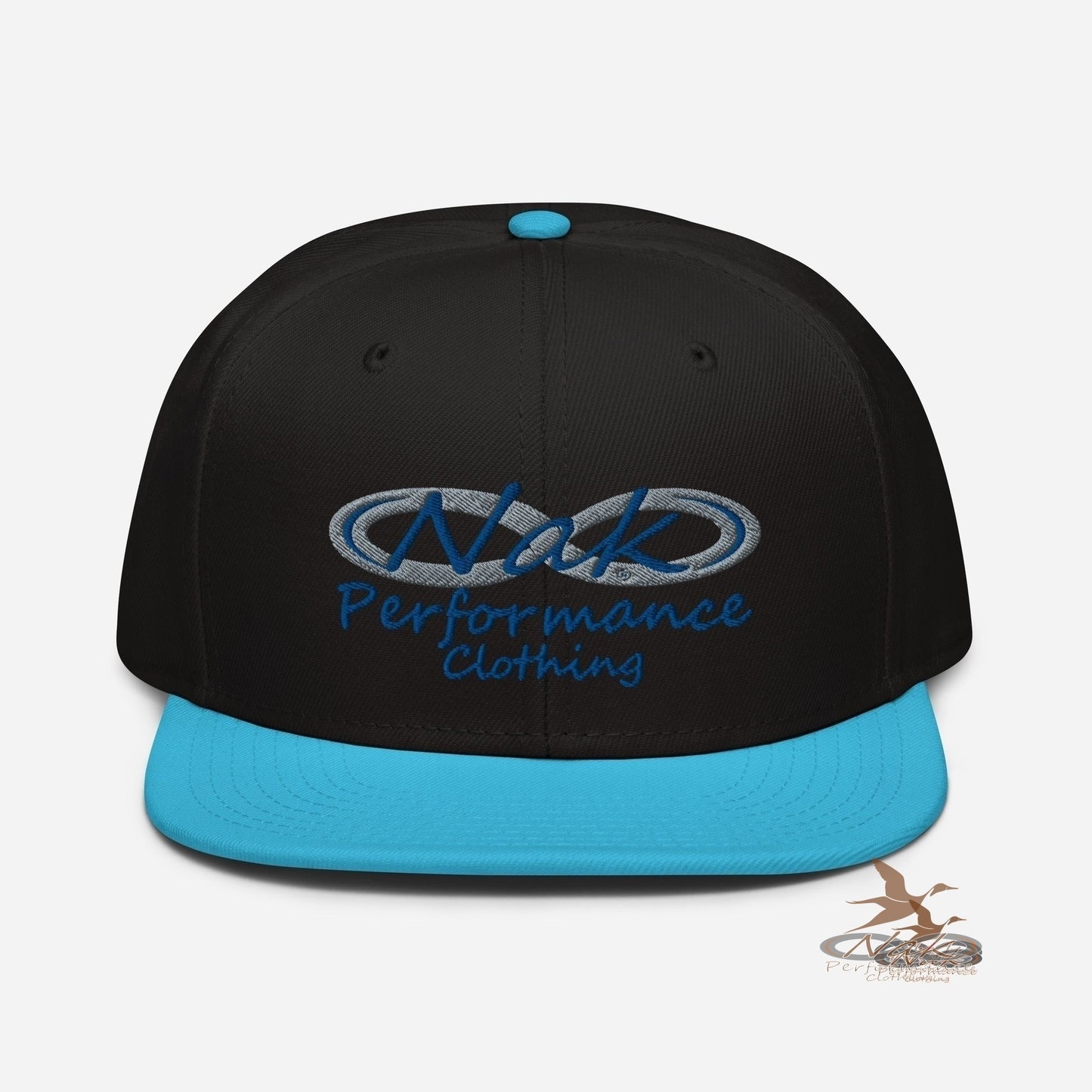 Nak Performance Blue Logo Snapback Hat