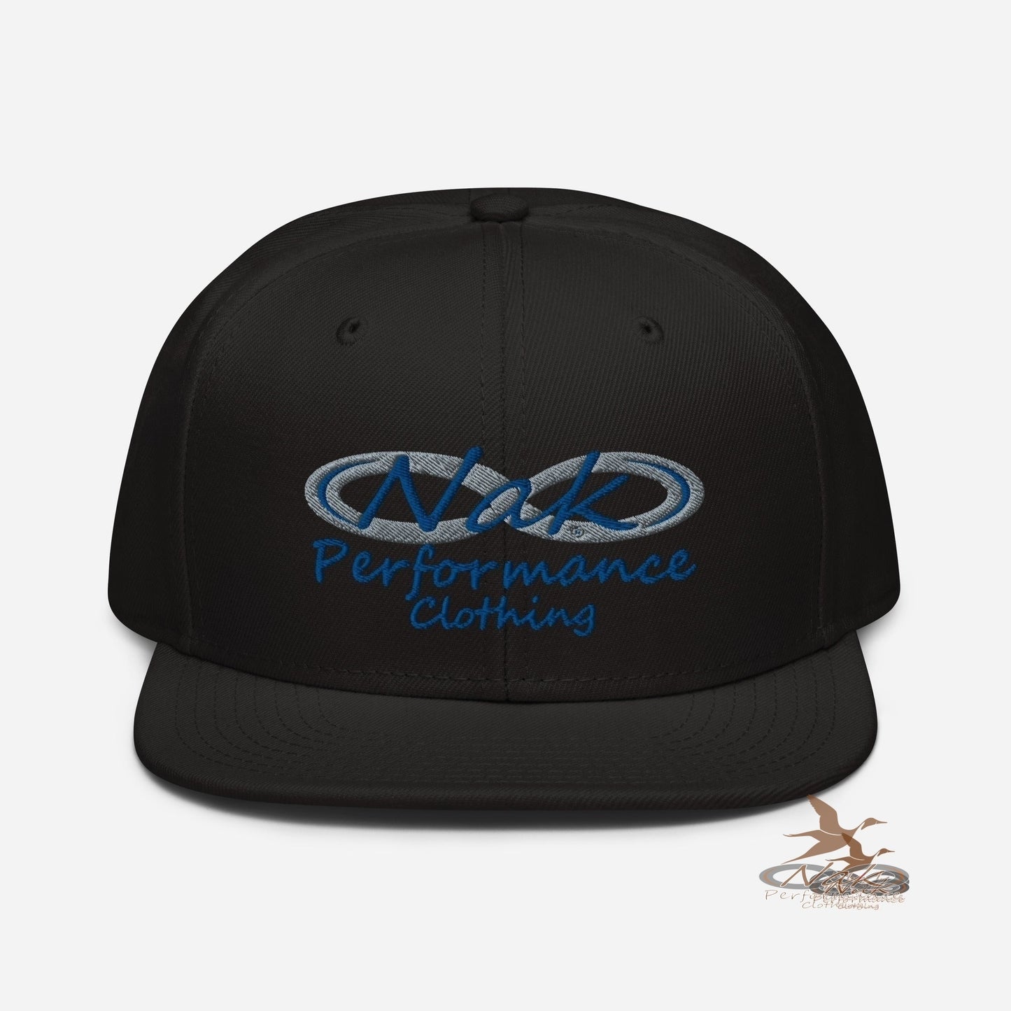 Nak Performance Blue Logo Snapback Hat