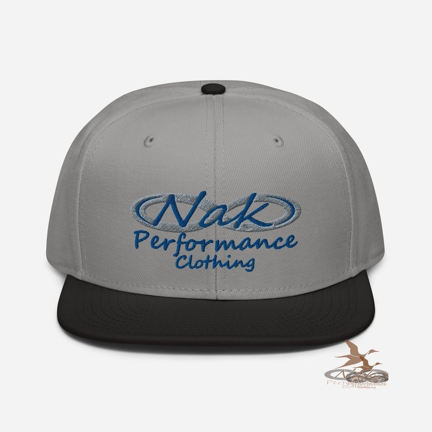 Nak Performance Blue Logo Snapback Hat