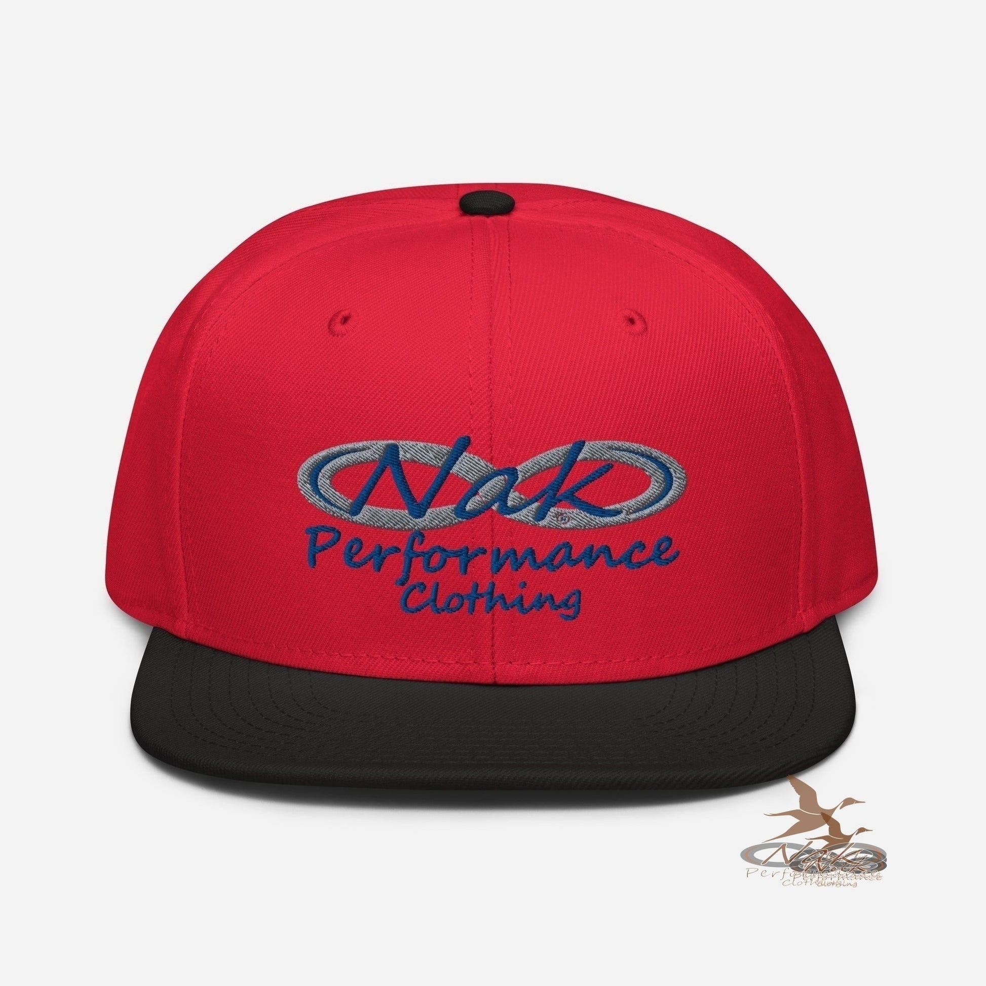 Nak Performance Blue Logo Snapback Hat