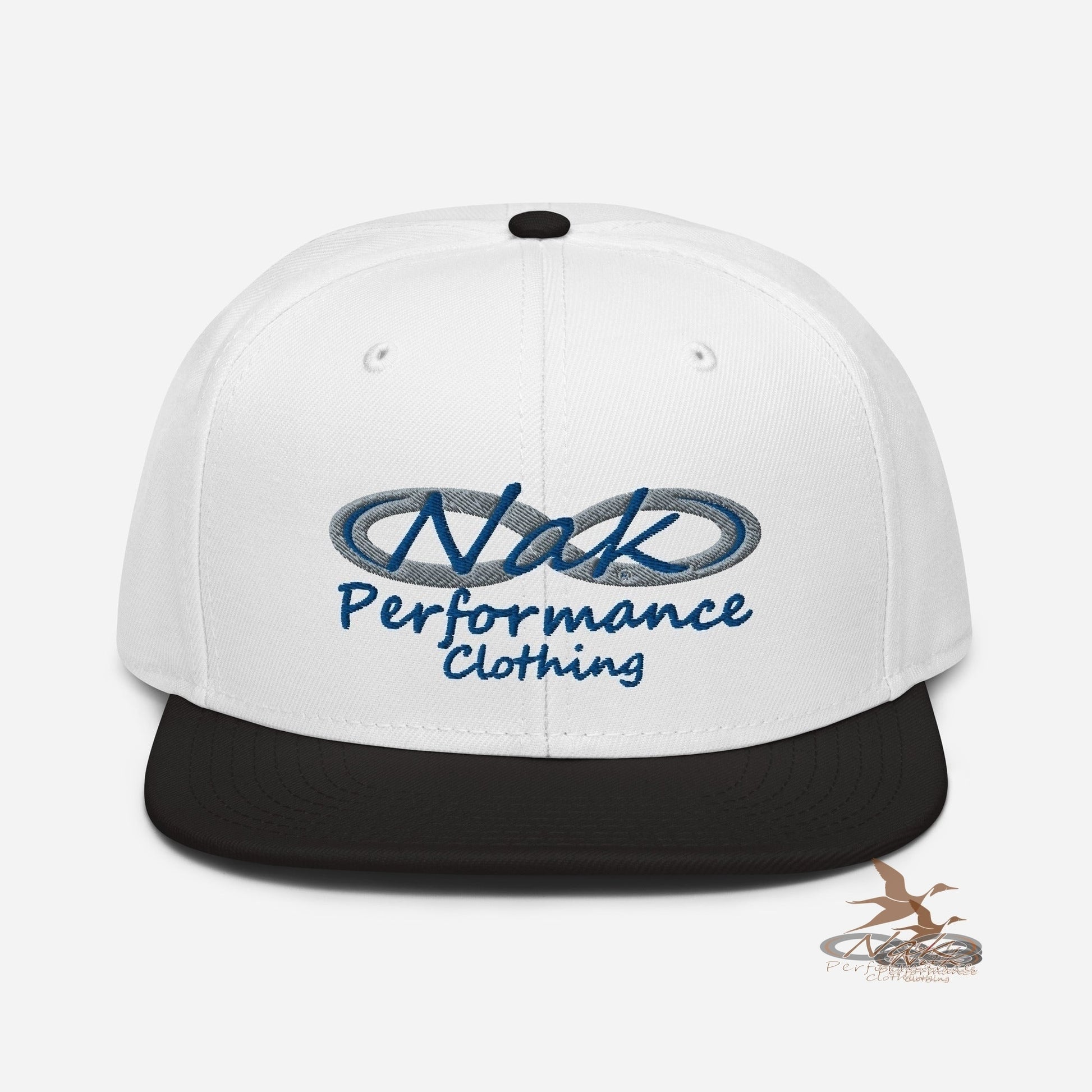 Nak Performance Blue Logo Snapback Hat