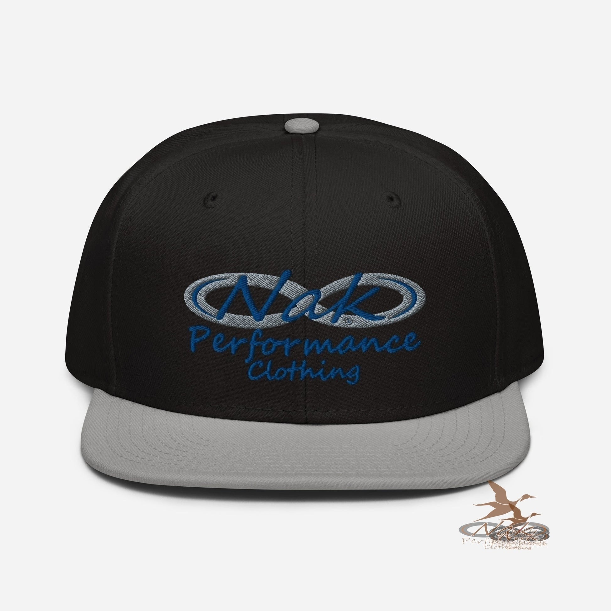 Nak Performance Blue Logo Snapback Hat