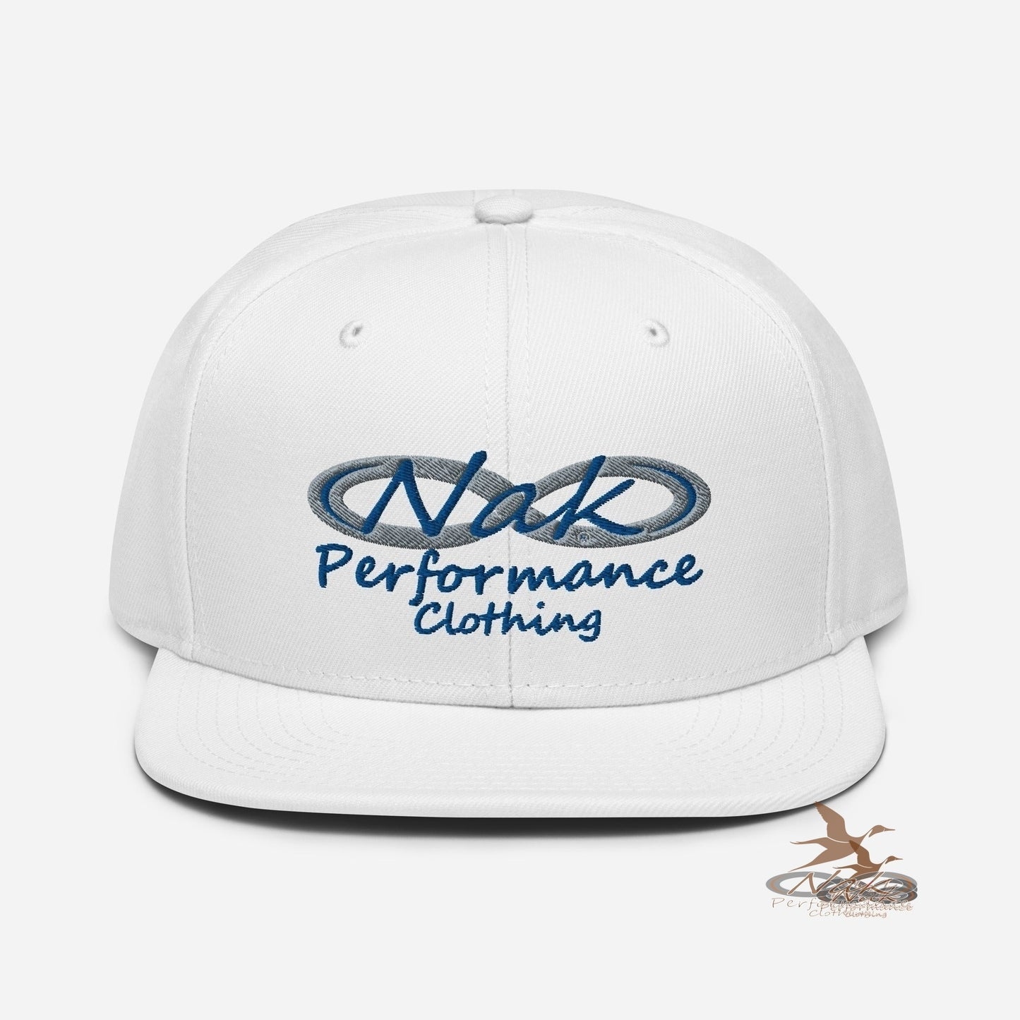 Nak Performance Blue Logo Snapback Hat