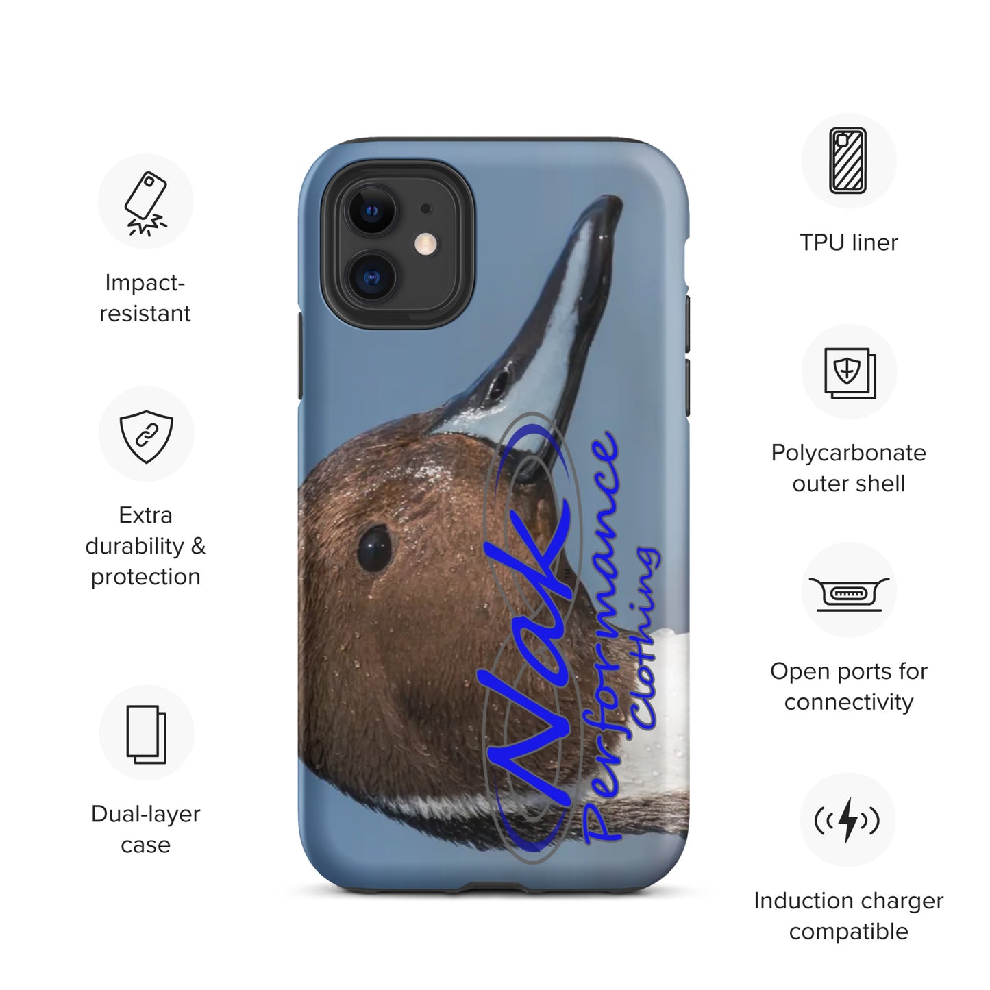 Nak Pintail ™️ Tough Case for iPhone®