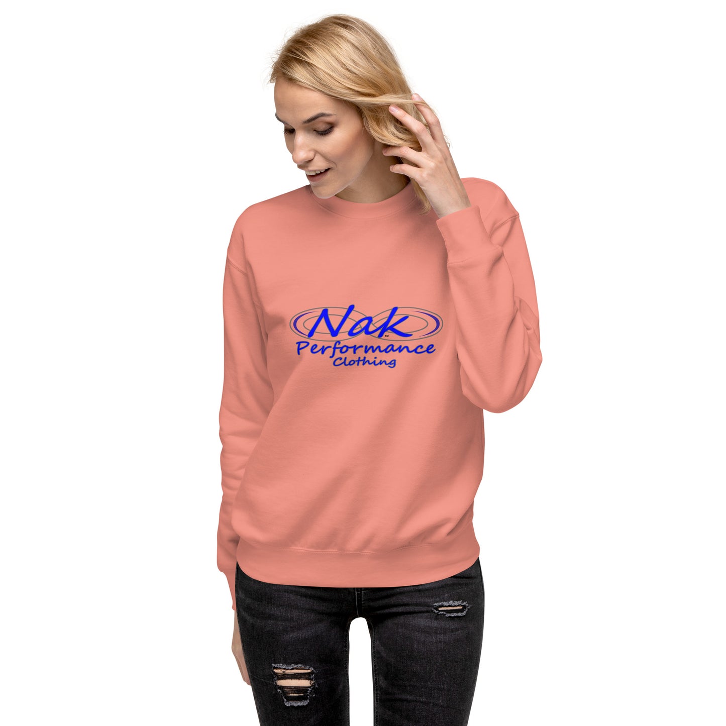 Nak Performance Premium women’s sweatshirt, rose