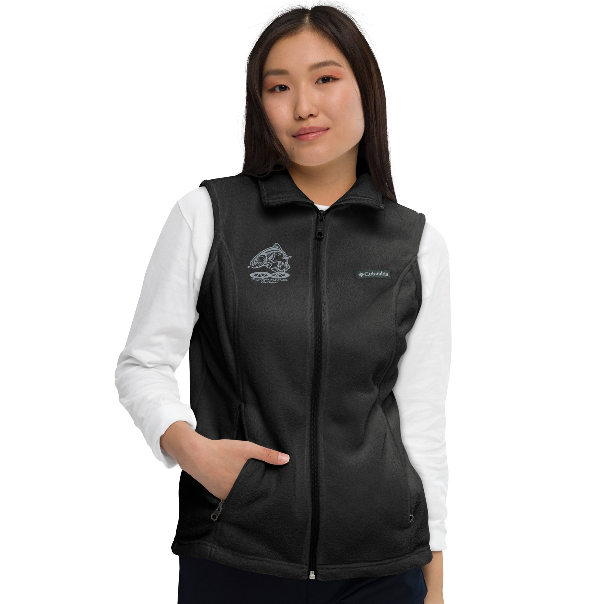 Nak Women’s Trout Columbia fleece vest