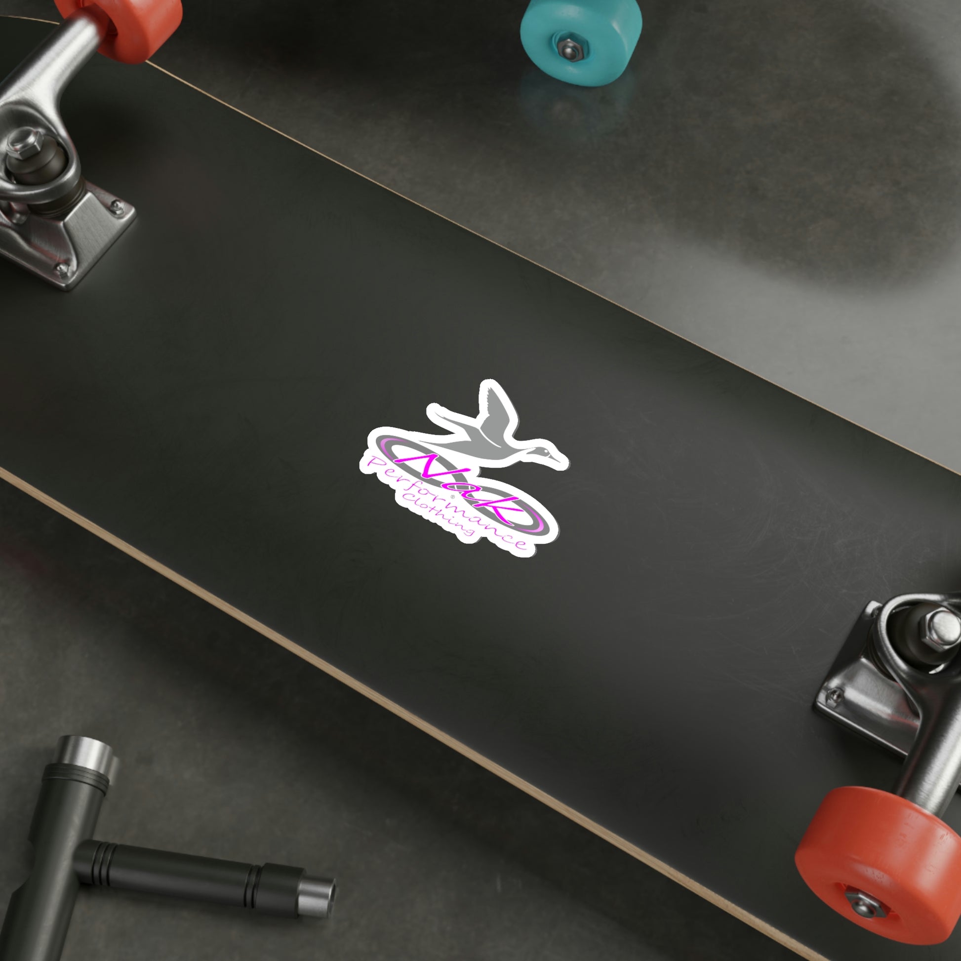 Nak Pintail Die-Cut Stickers