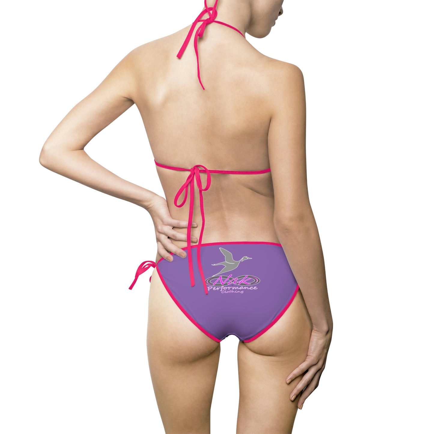 Nak Women's Purple Bikini Swimsuit