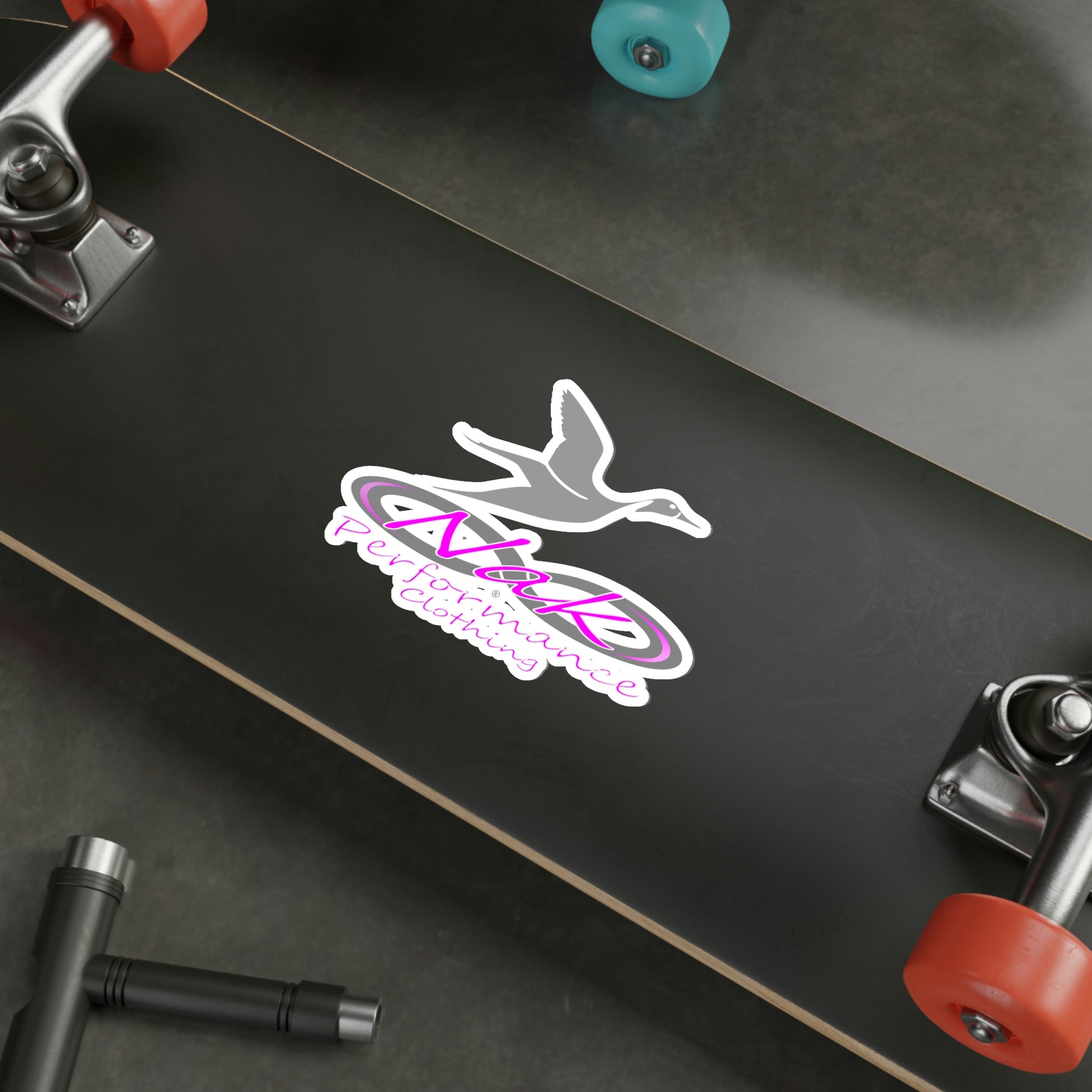 Nak Pintail Die-Cut Stickers