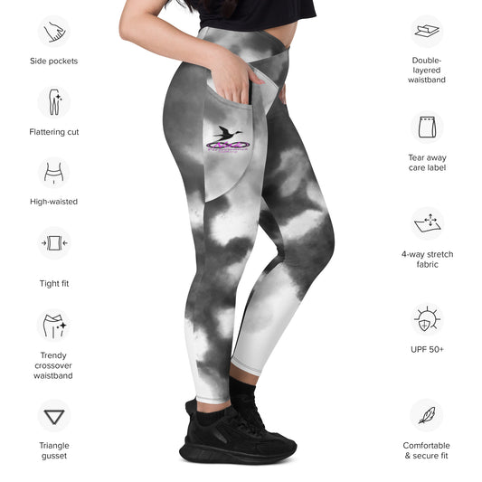 Crossover Nak leggings with Pockets