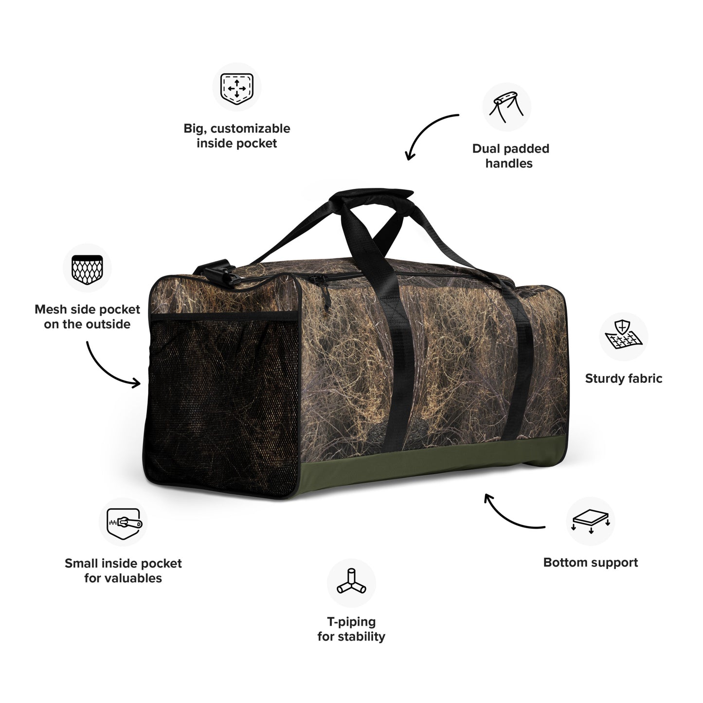 Nak Camo Duffle bag